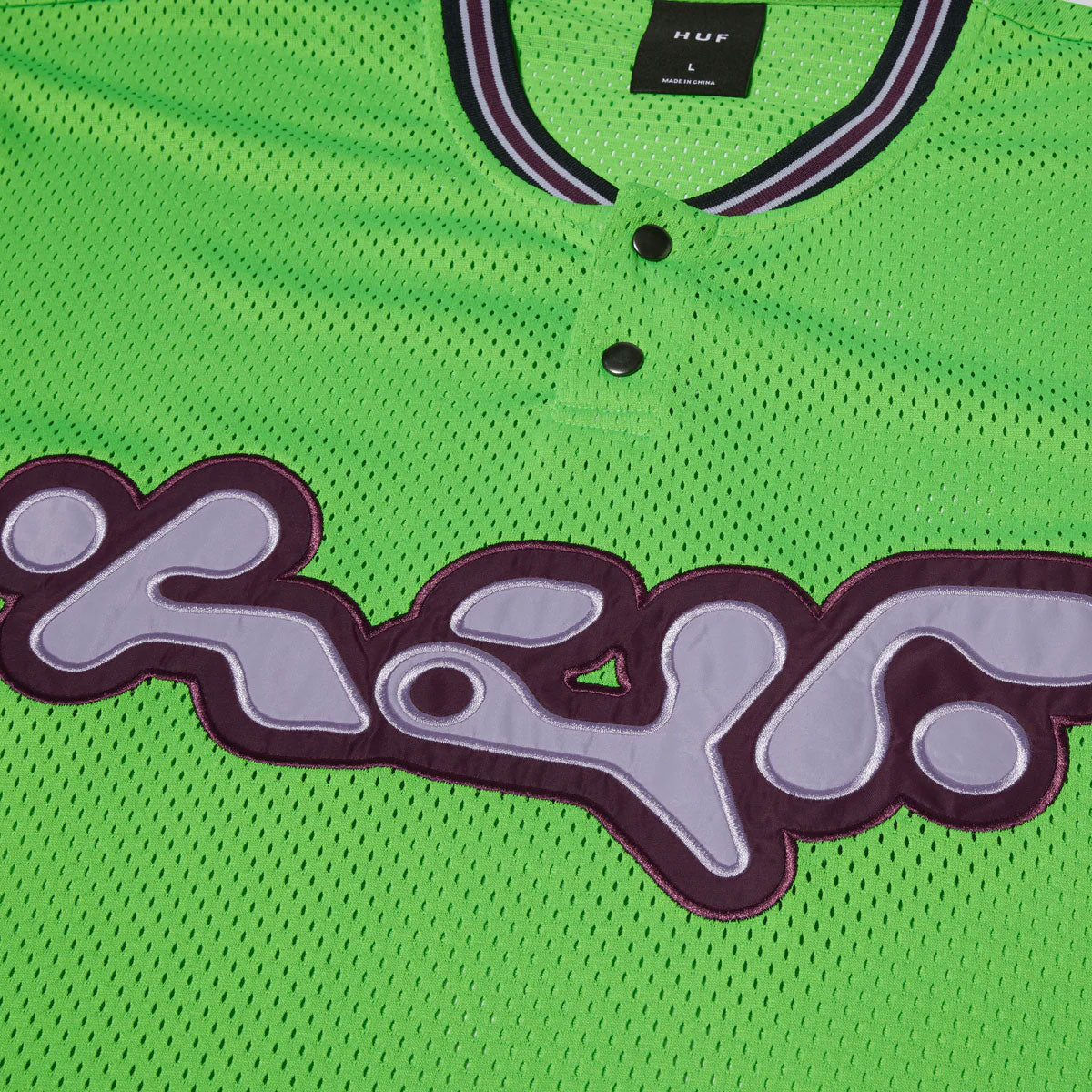 Halftime Henley S/s Jersey Clover