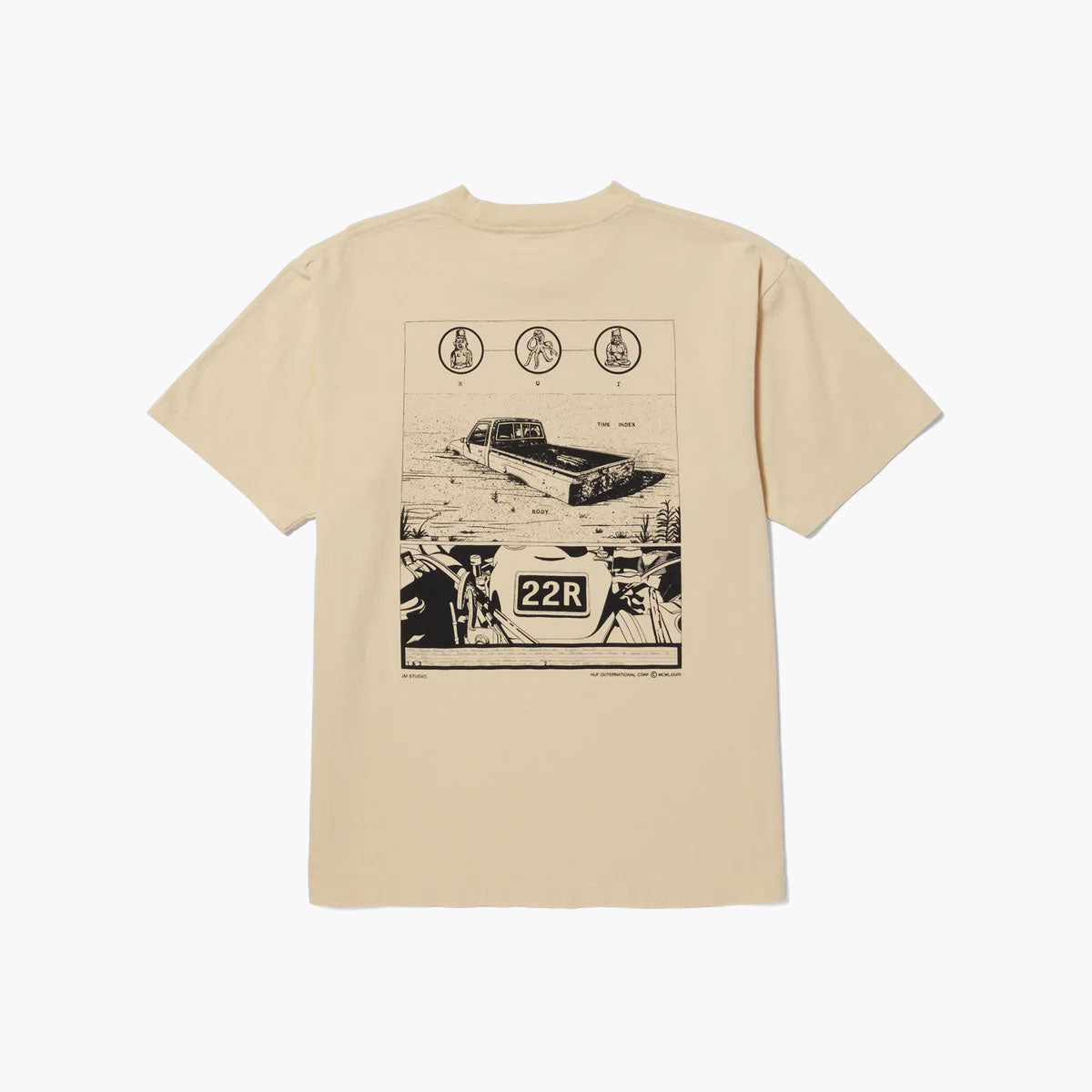 Diagram Drawing #1 S/s Tee Wheat