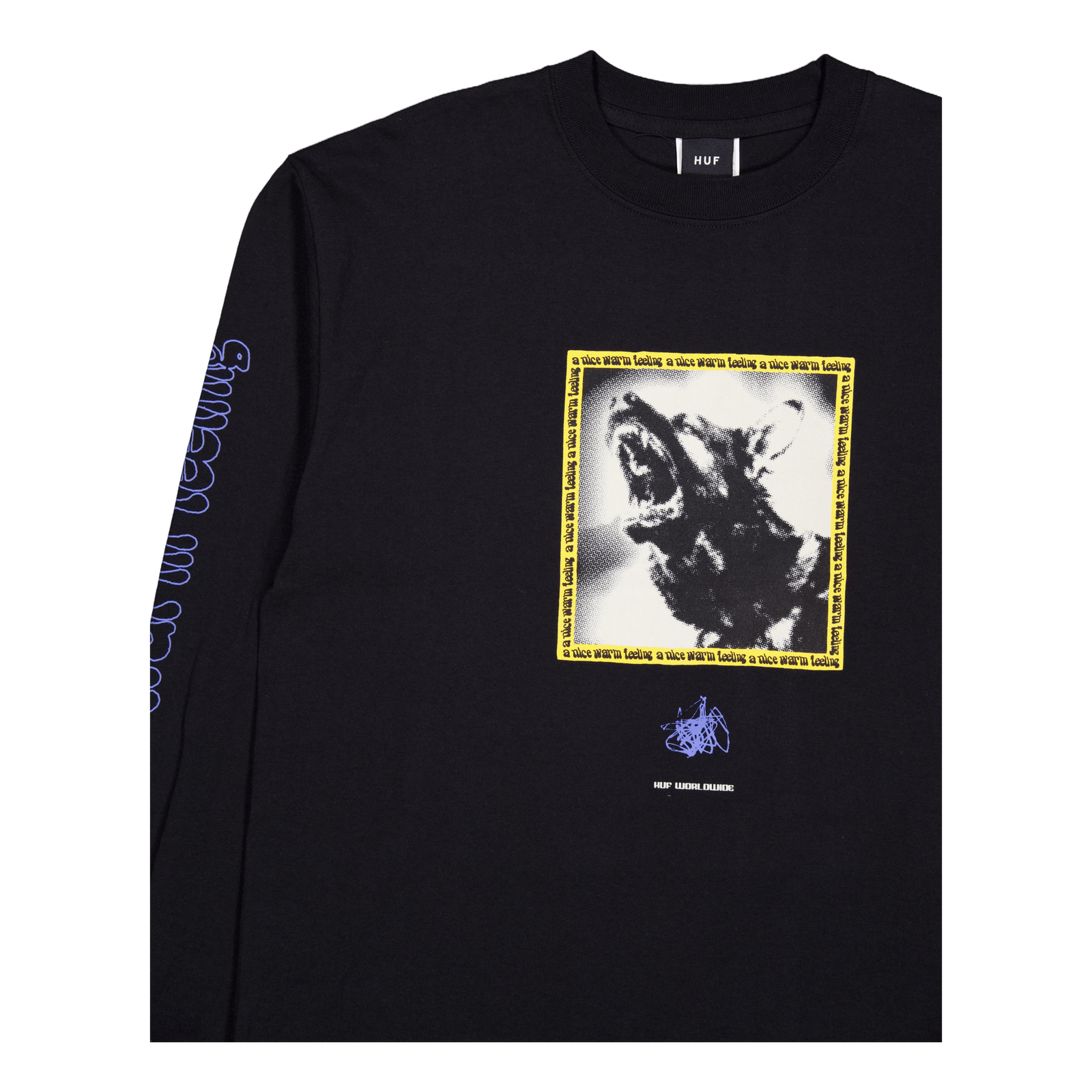 Beware L/s Tee Black