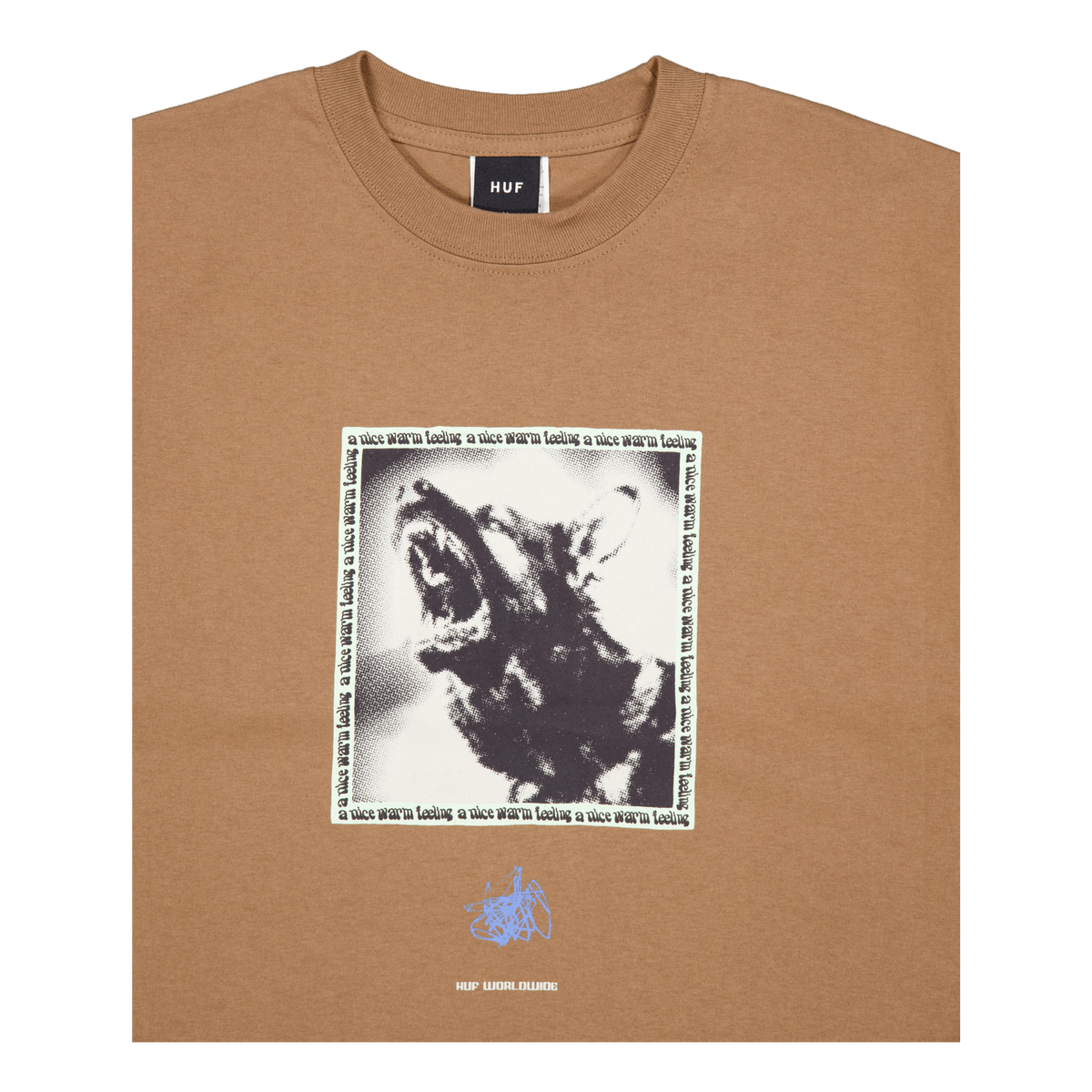 Beware S/s Tee Camel