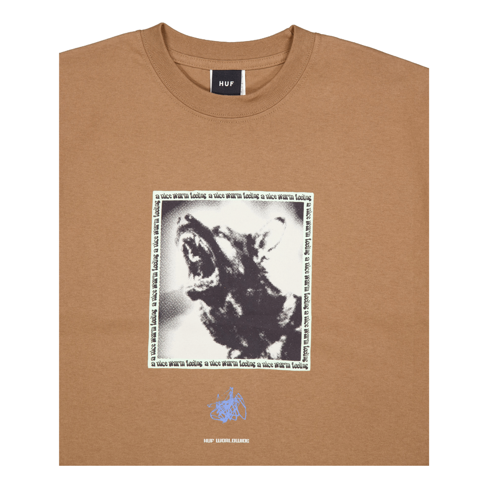 Beware S/s Tee Camel