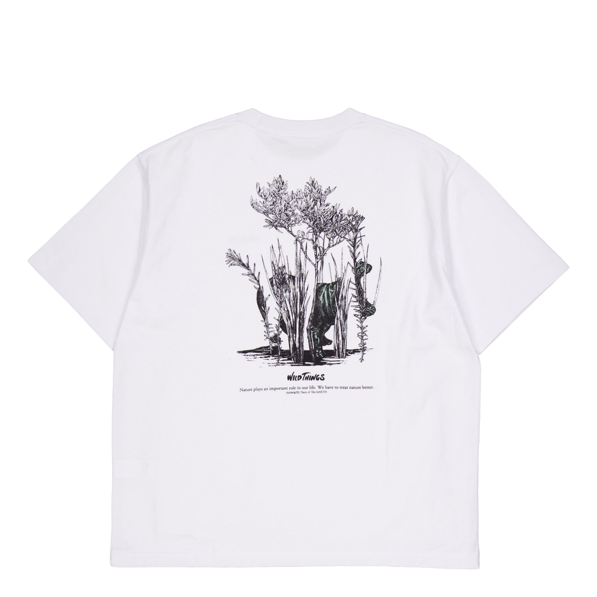Wild Animal Tee ① White
