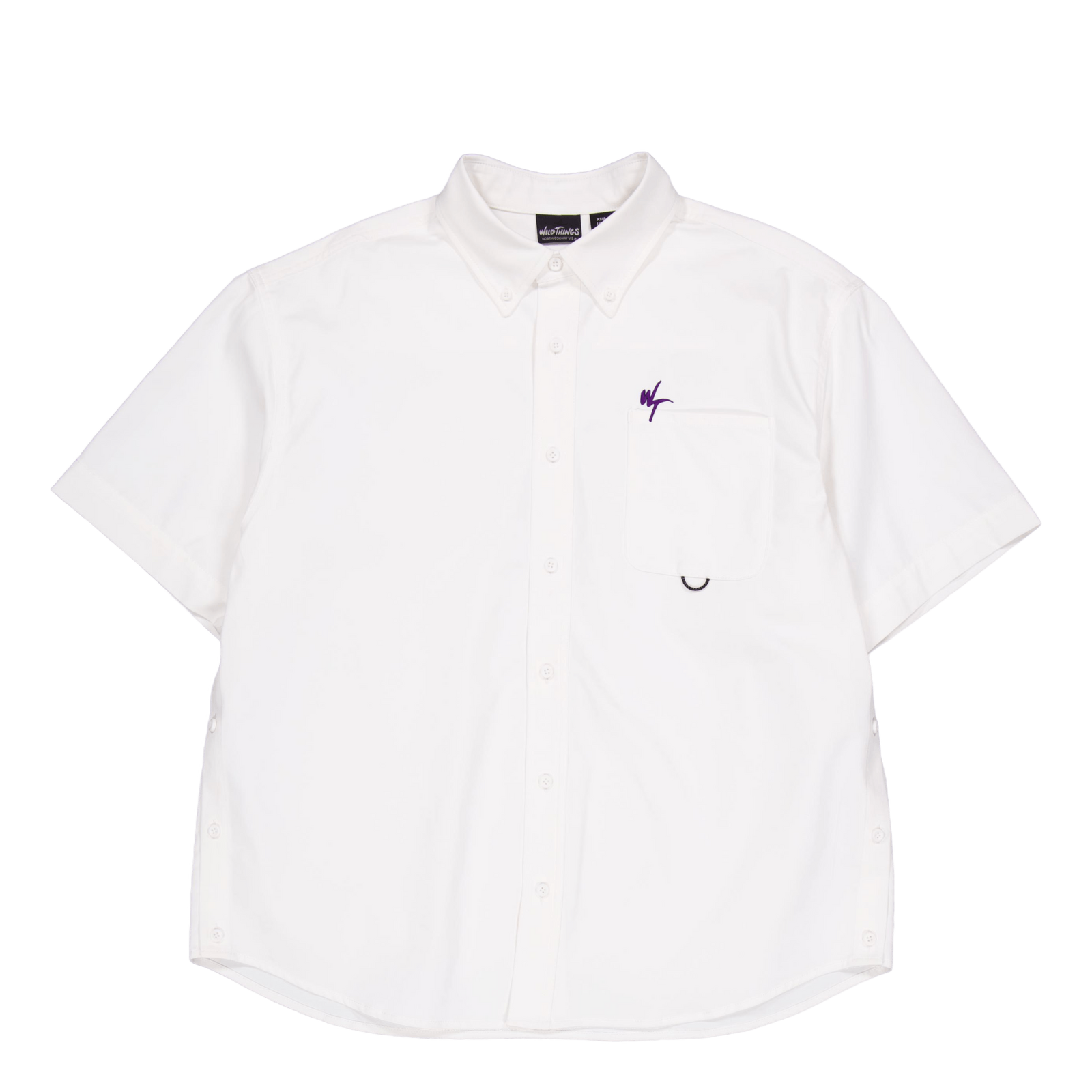 Wt Embroidery Bd Shirt White