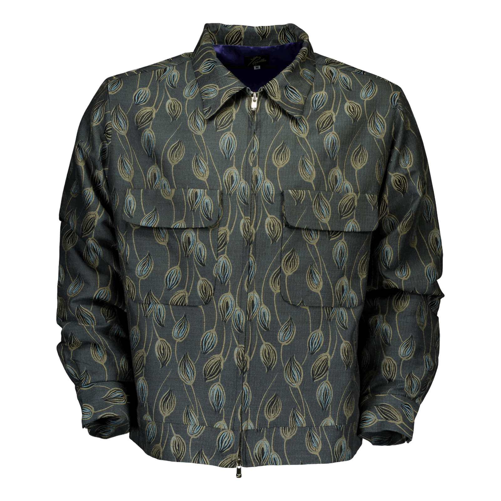 Needles Sport Jacket - W/pe Bo A-blue