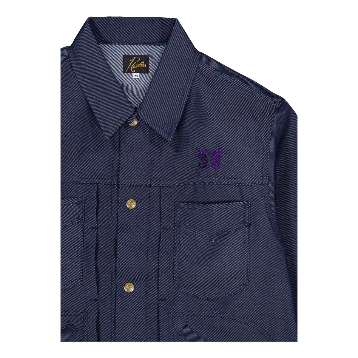 Needles Penny Jean Jacket - Po D-navy