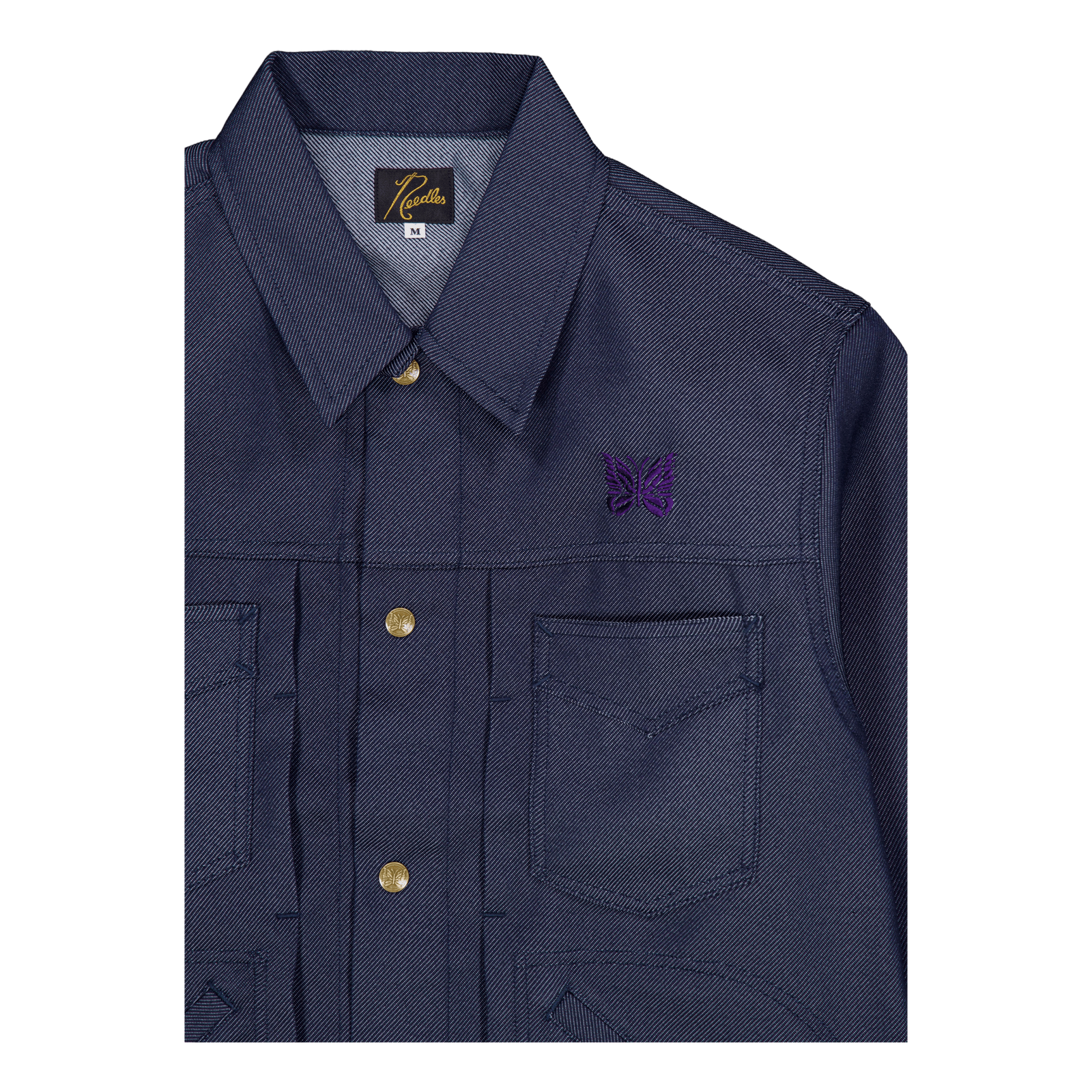 Needles Penny Jean Jacket - Po D-navy