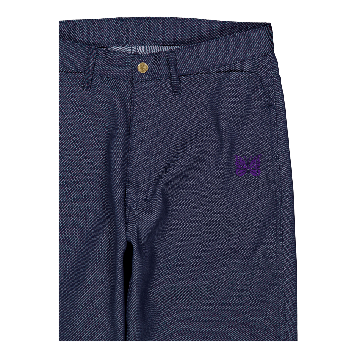 Needles Straight Jean - Poly T D-navy