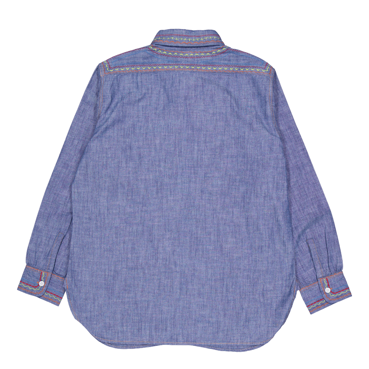 Needles Work Shirt - Cotton Ch Blue