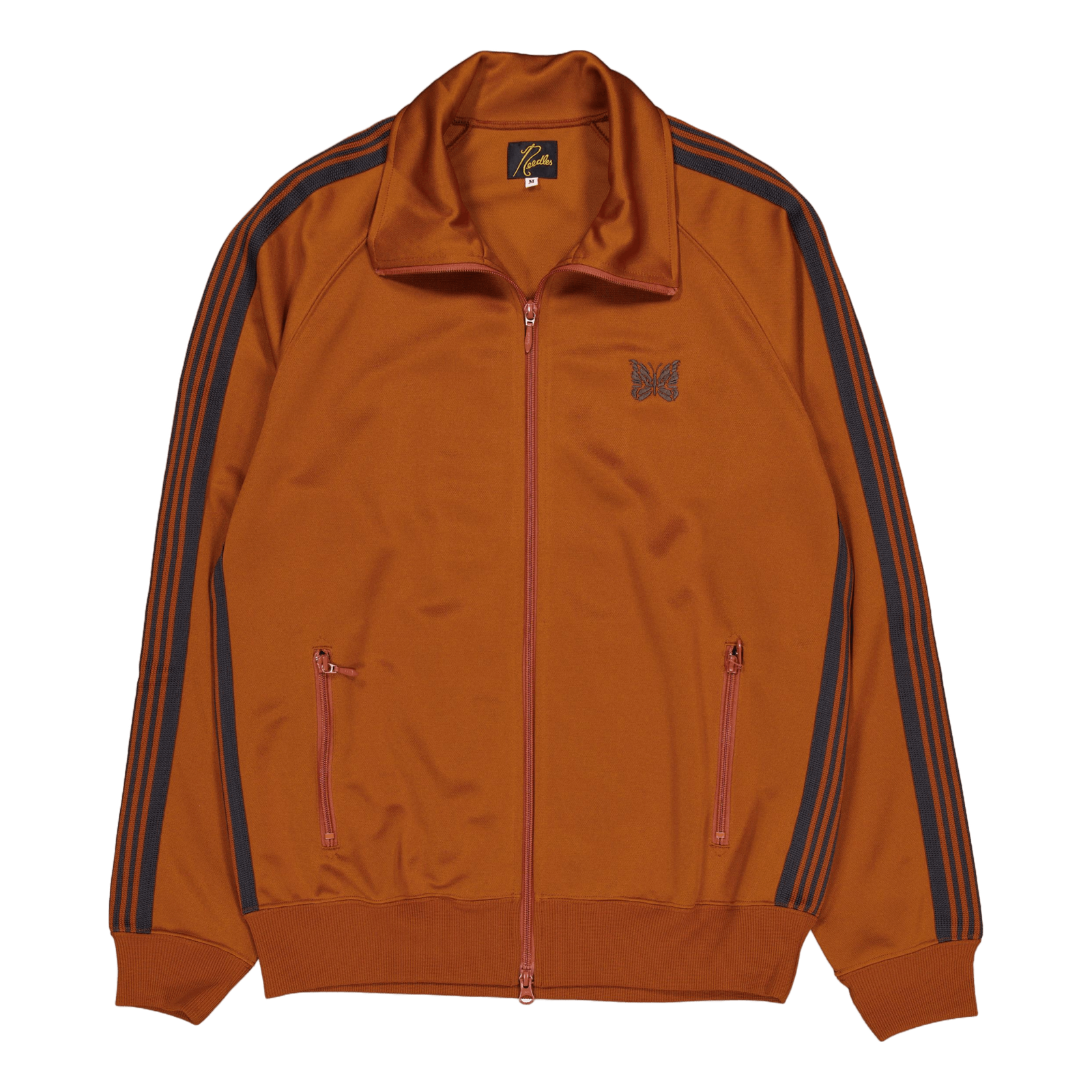 Needles Track Jacket - Poly Sm A-rust