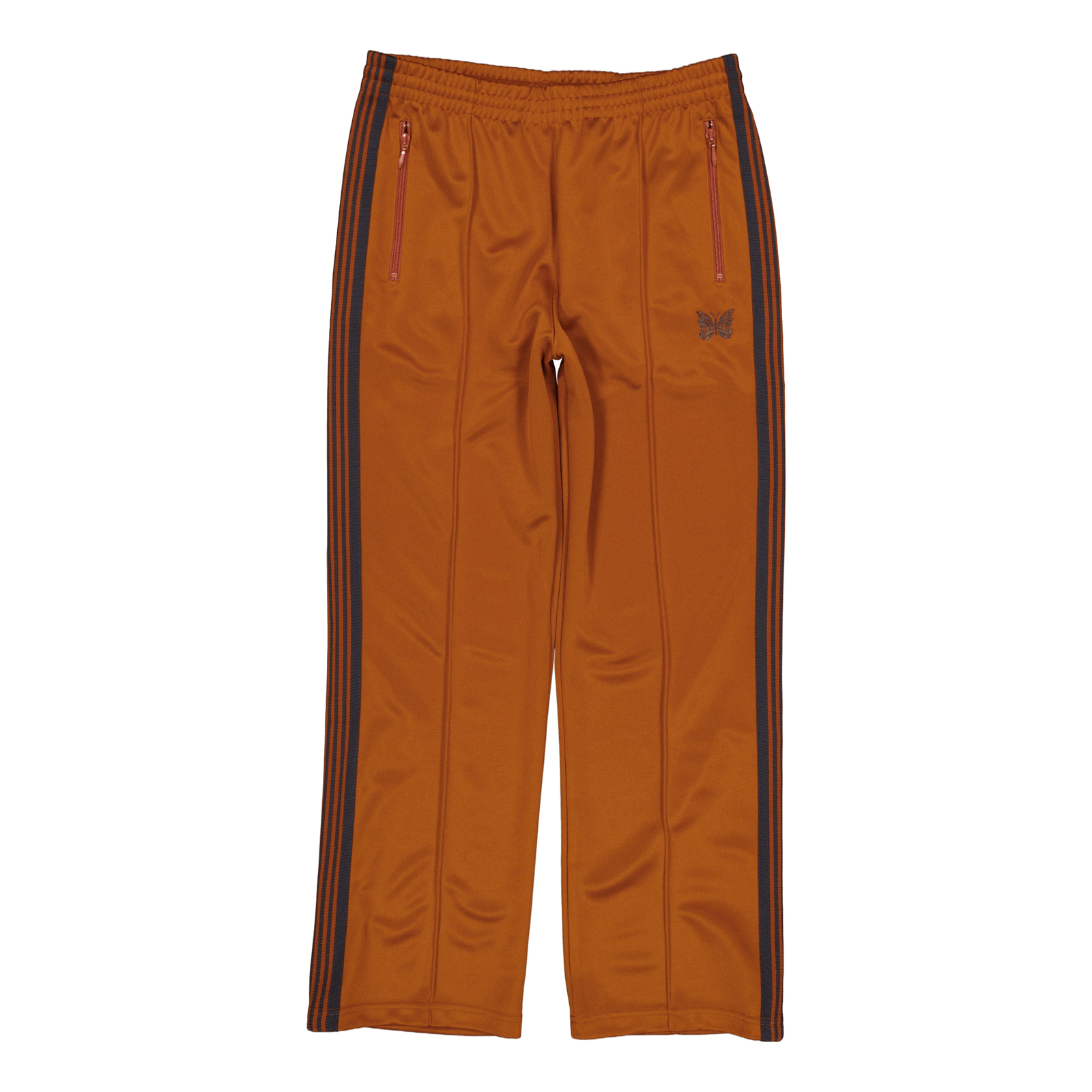 Needles Track Pant - Poly Smoo A-rust