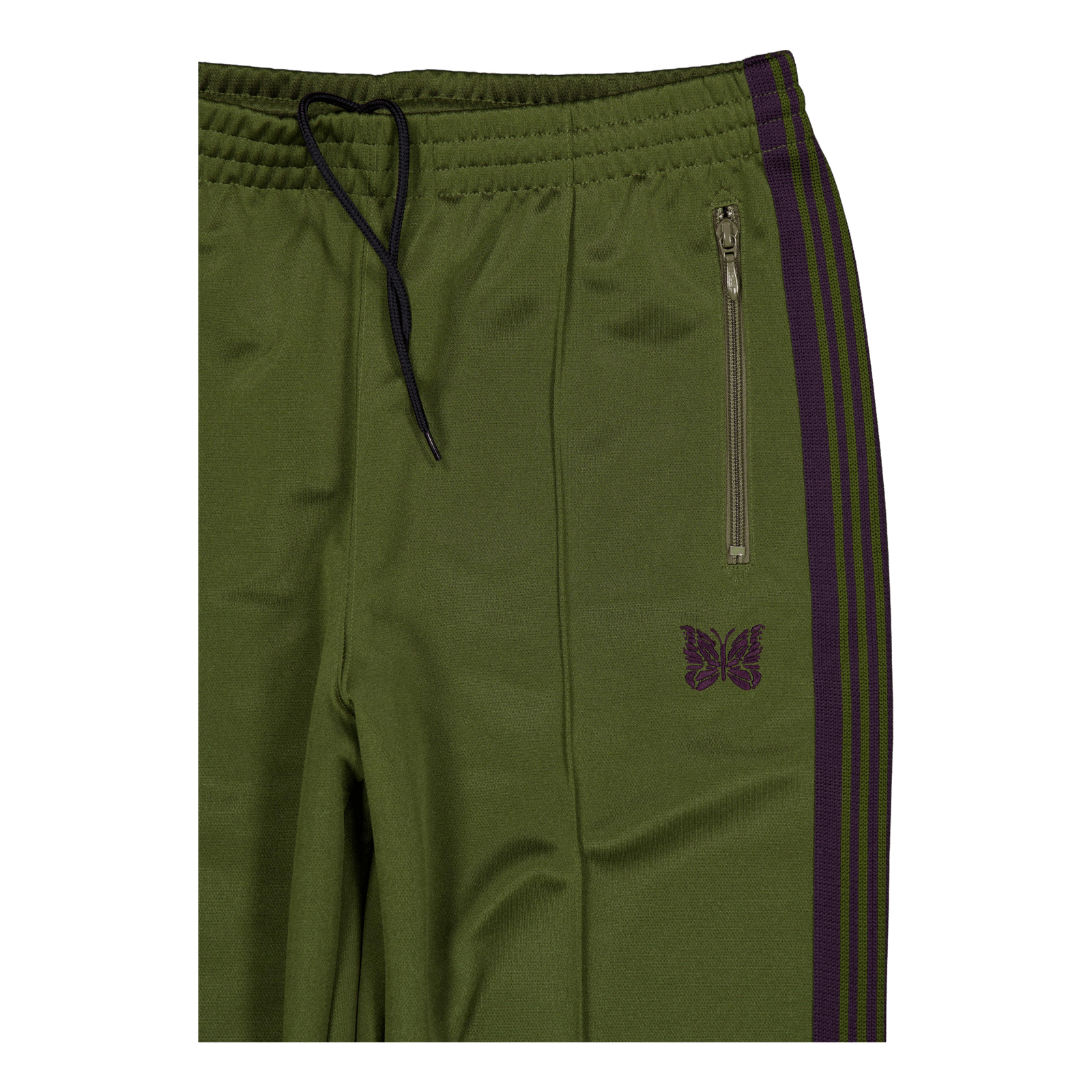 Needles Track Pant - Poly Smoo B-olive