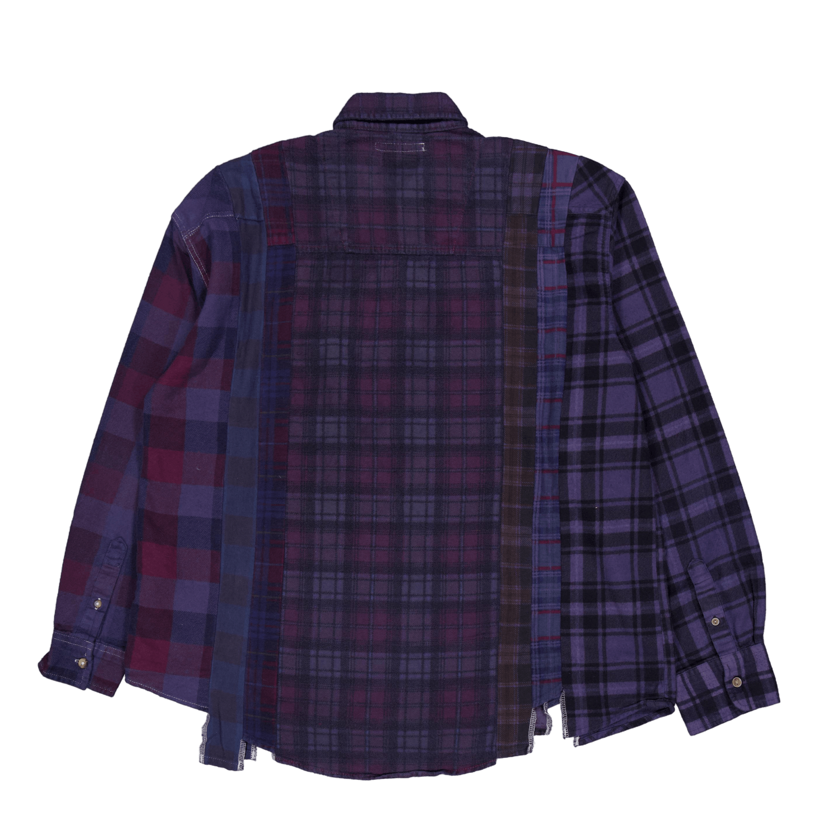 Rebuild By Needles Flannel Shi D-purple