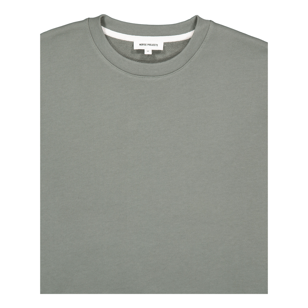 Vagn Slim Organic Sweatshirt Pewter