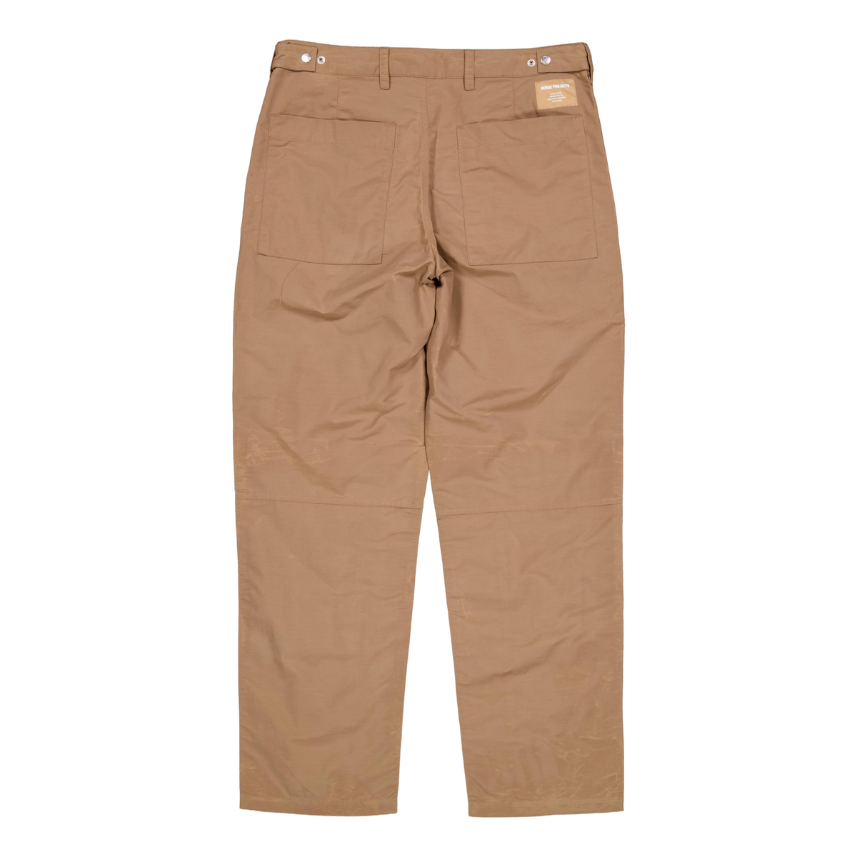 Sigur Relaxed Waxed Nylon Fati Camel