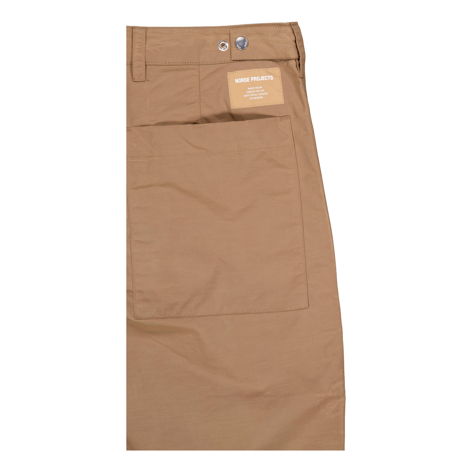 Sigur Relaxed Waxed Nylon Fati Camel