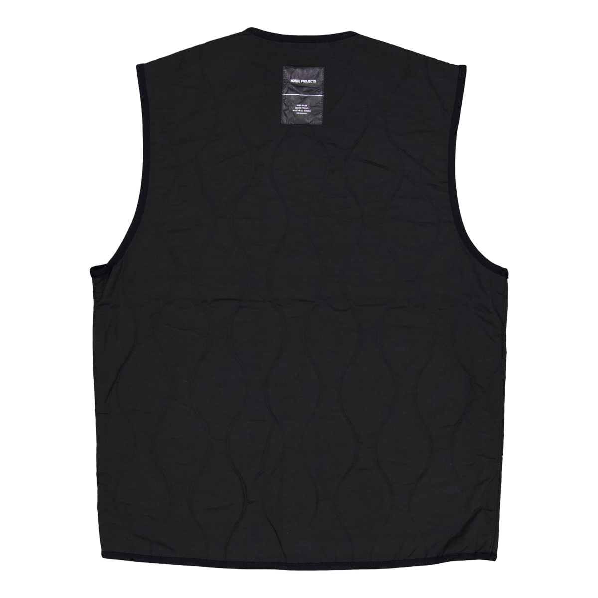 Peter Waxed Nylon Insulated Ve Black