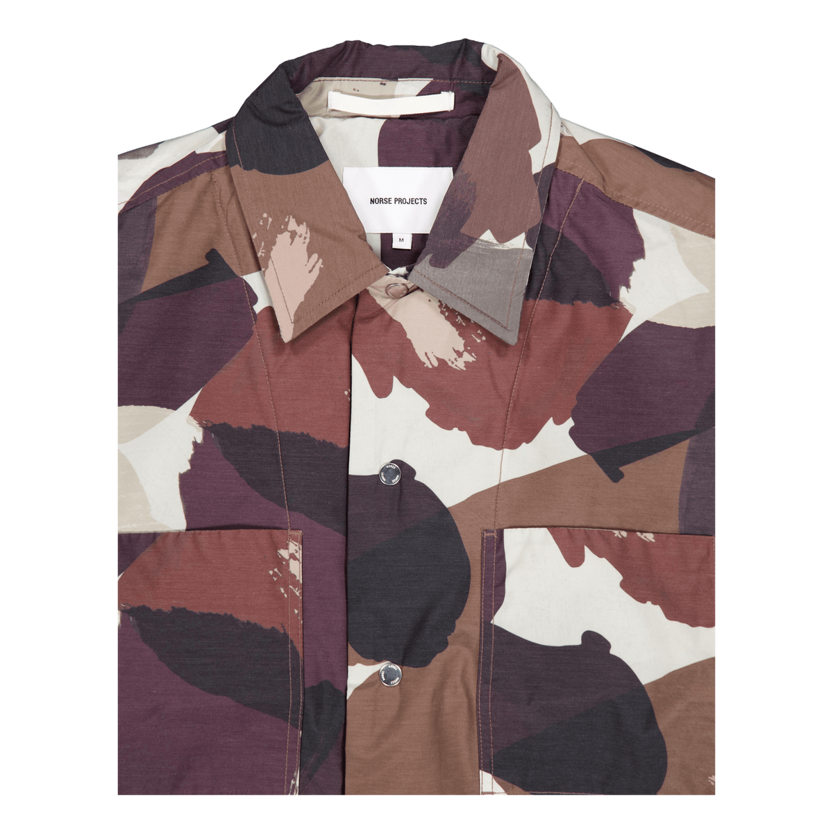 Pelle Camo Nylon Insulated Jac Espresso