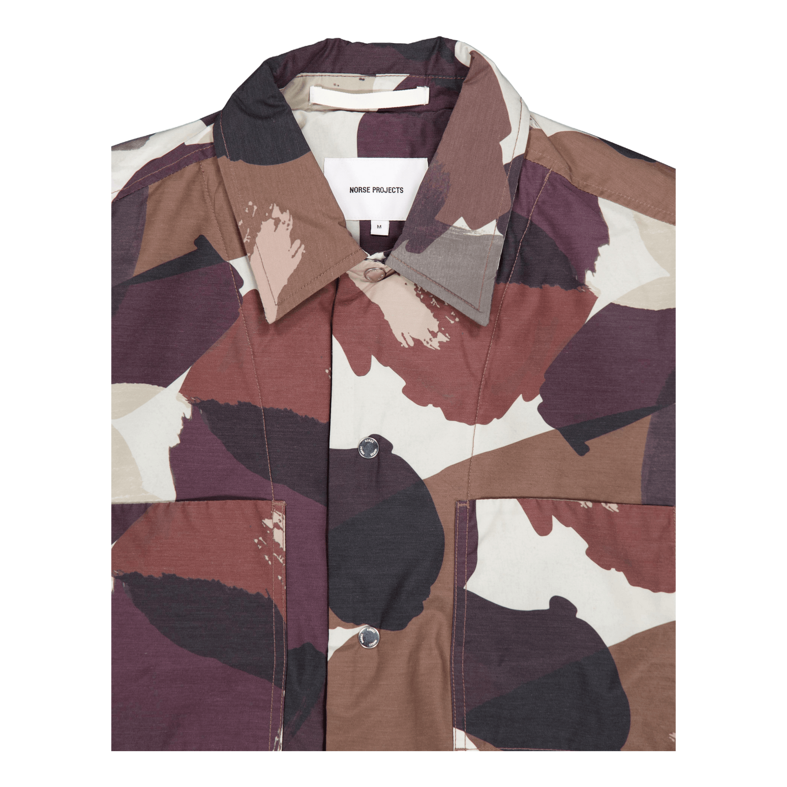 Pelle Camo Nylon Insulated Jac Espresso