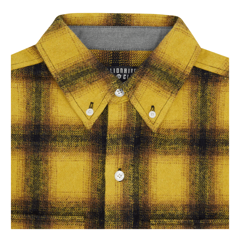 Check L/s Shirt Yellow