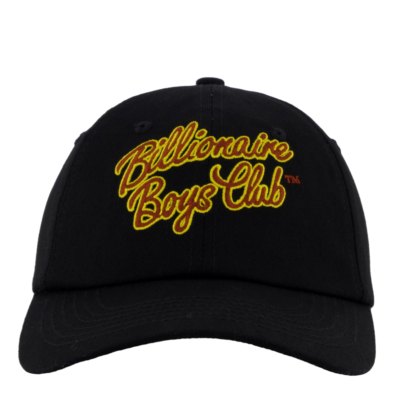Script Logo Embroidered Cap Black