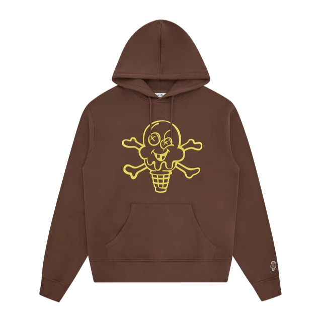 Cones And Bones Popover Hood Brown
