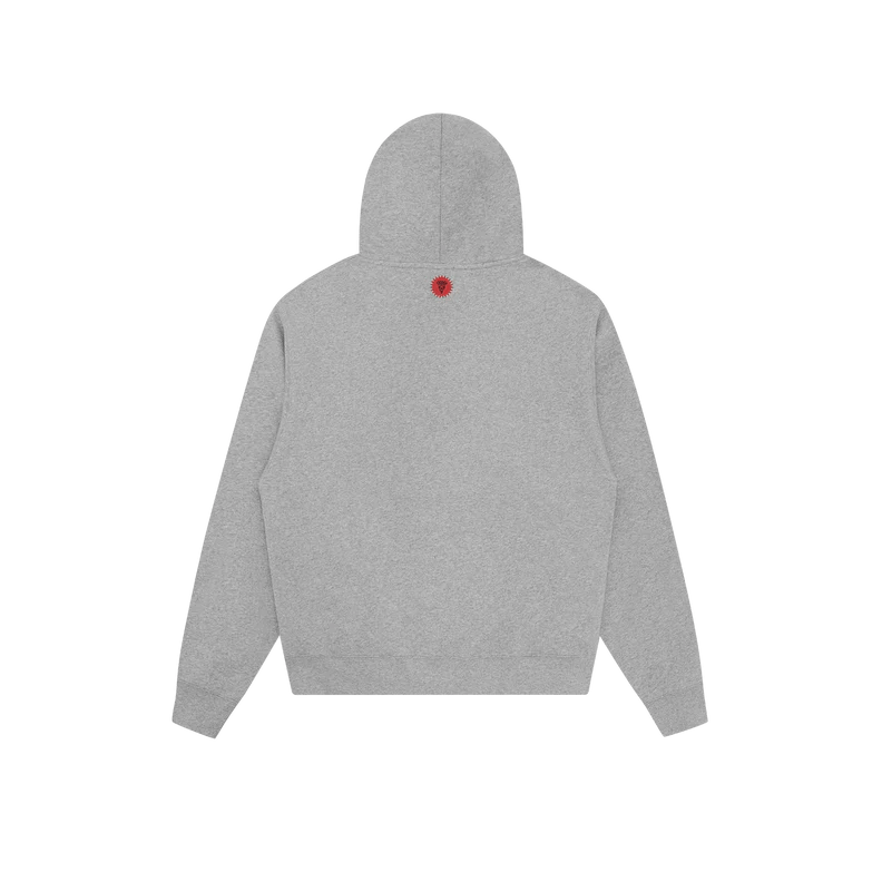 Donut Popover Hood Heather Grey