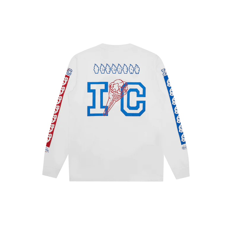 Racing L/s T-shirt White