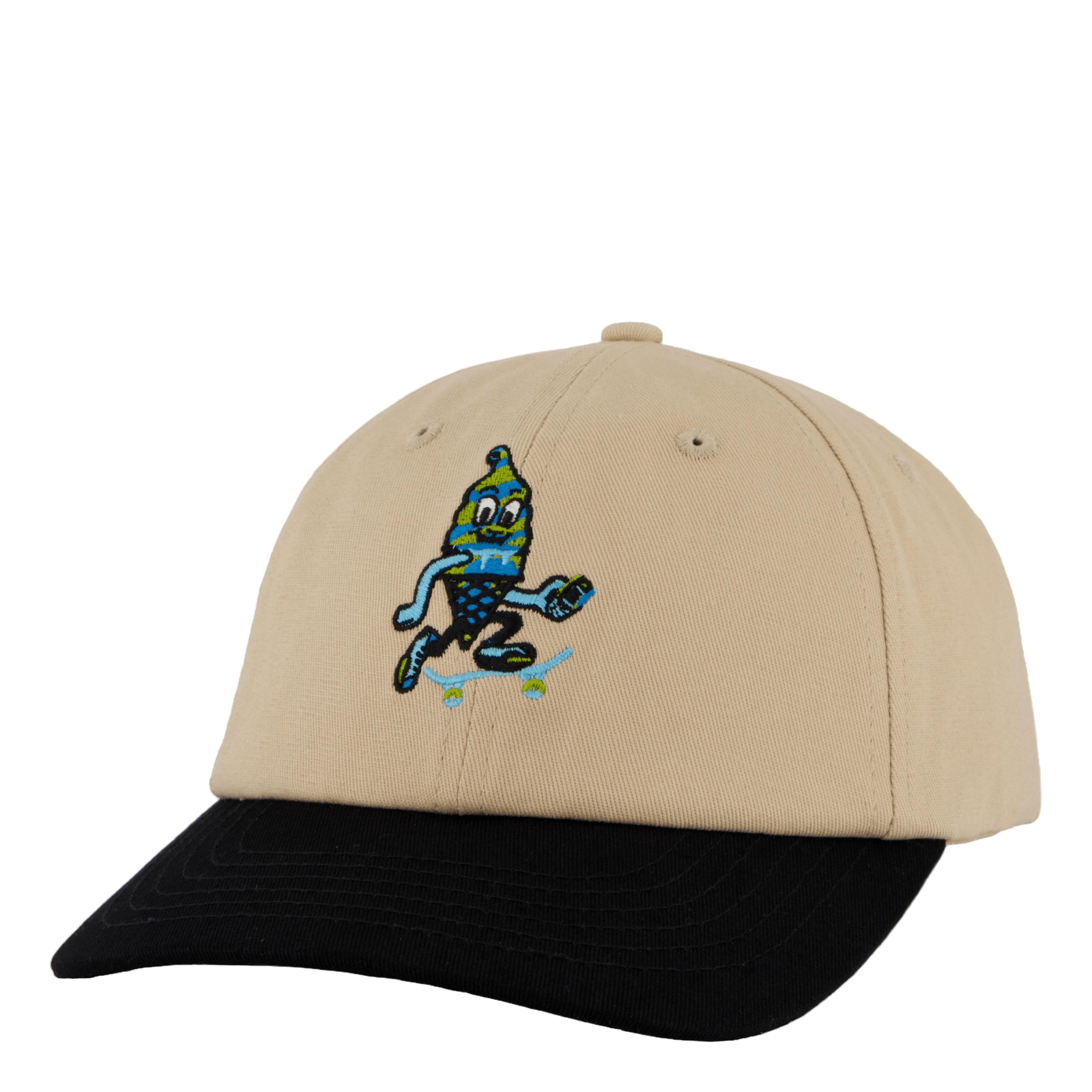 Team Eu Skate Cone Dad Cap Beige