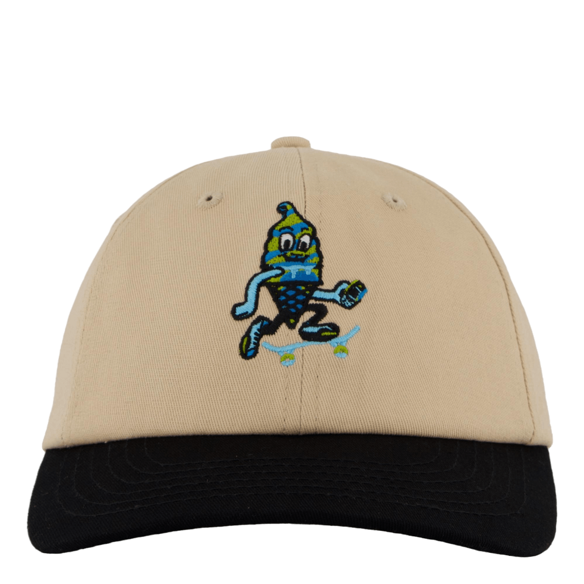 Team Eu Skate Cone Dad Cap Beige