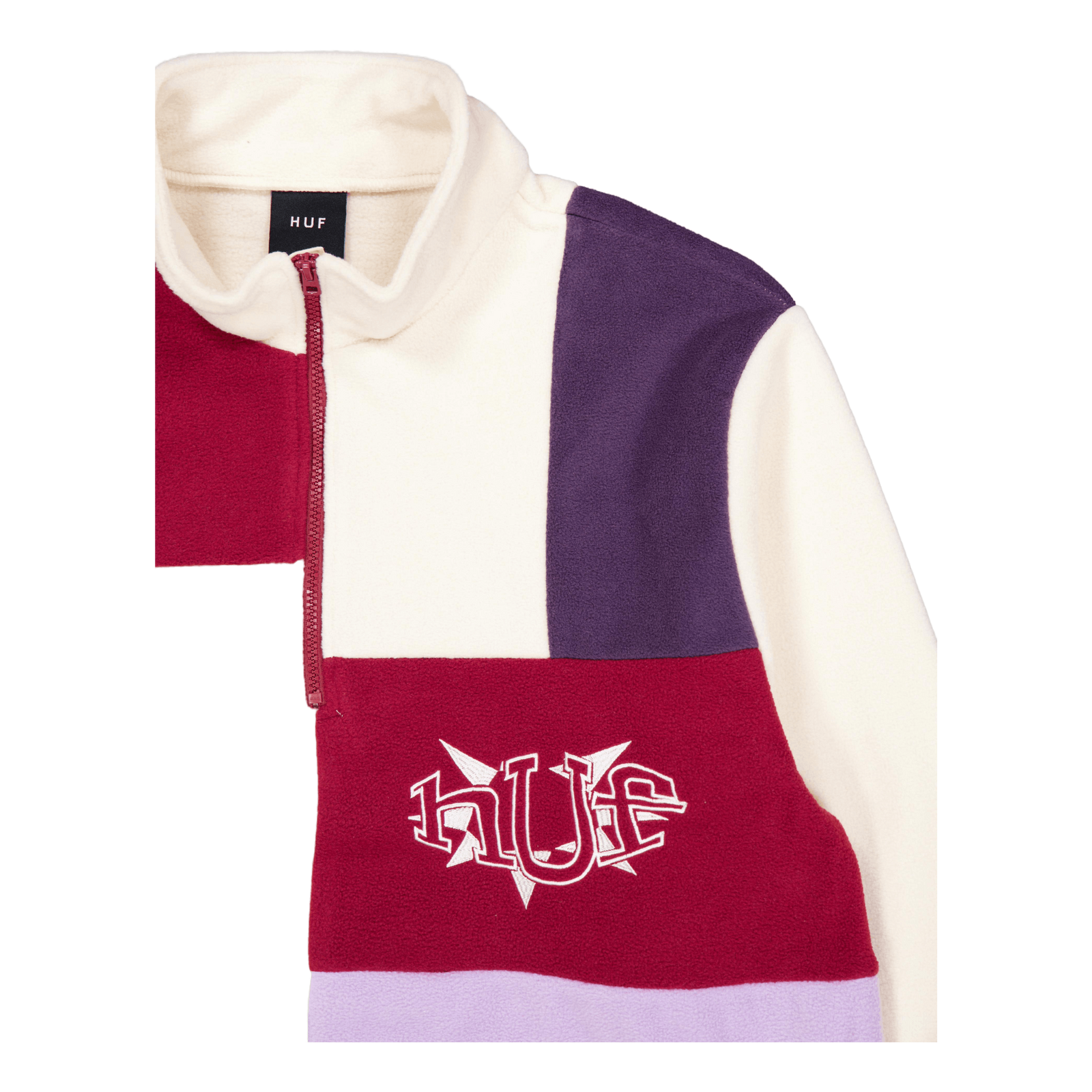 Remix Quarter Zip Fleece Lavender