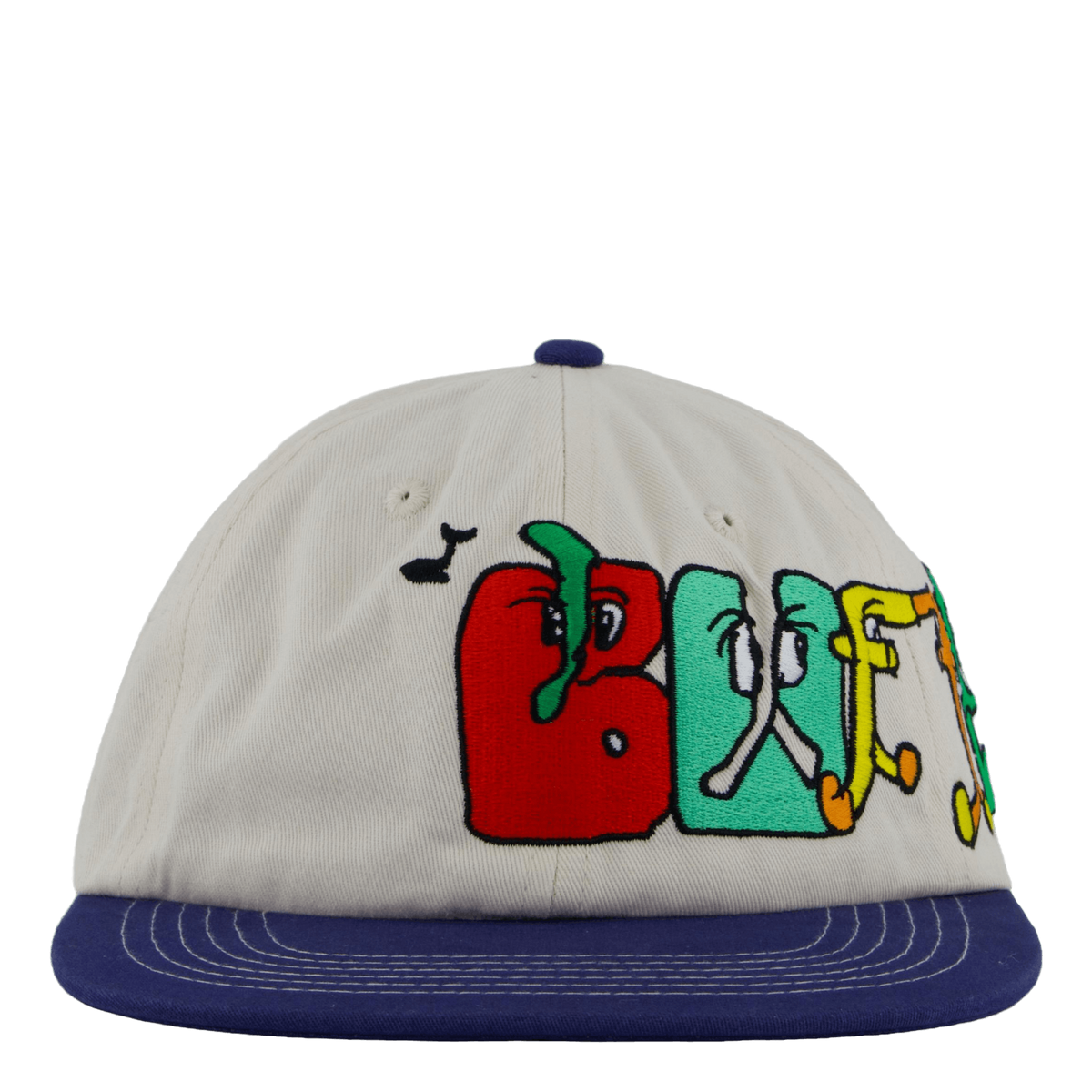 Zorched 6 Panel Cap Natural / Navy