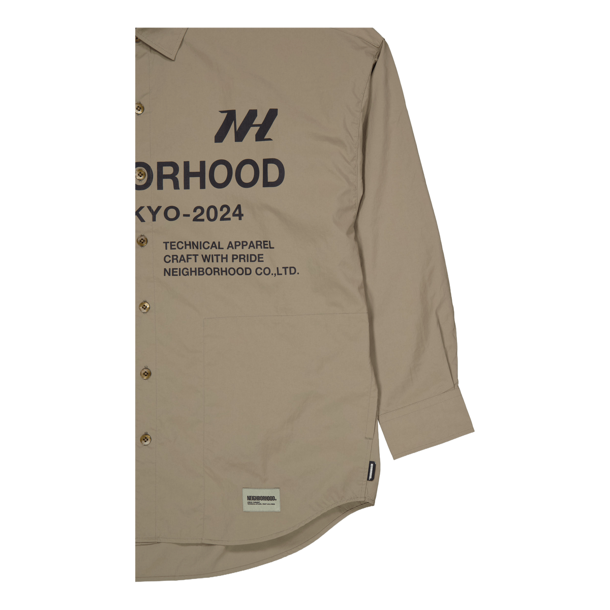 Over Shirt Ls Olive Drab