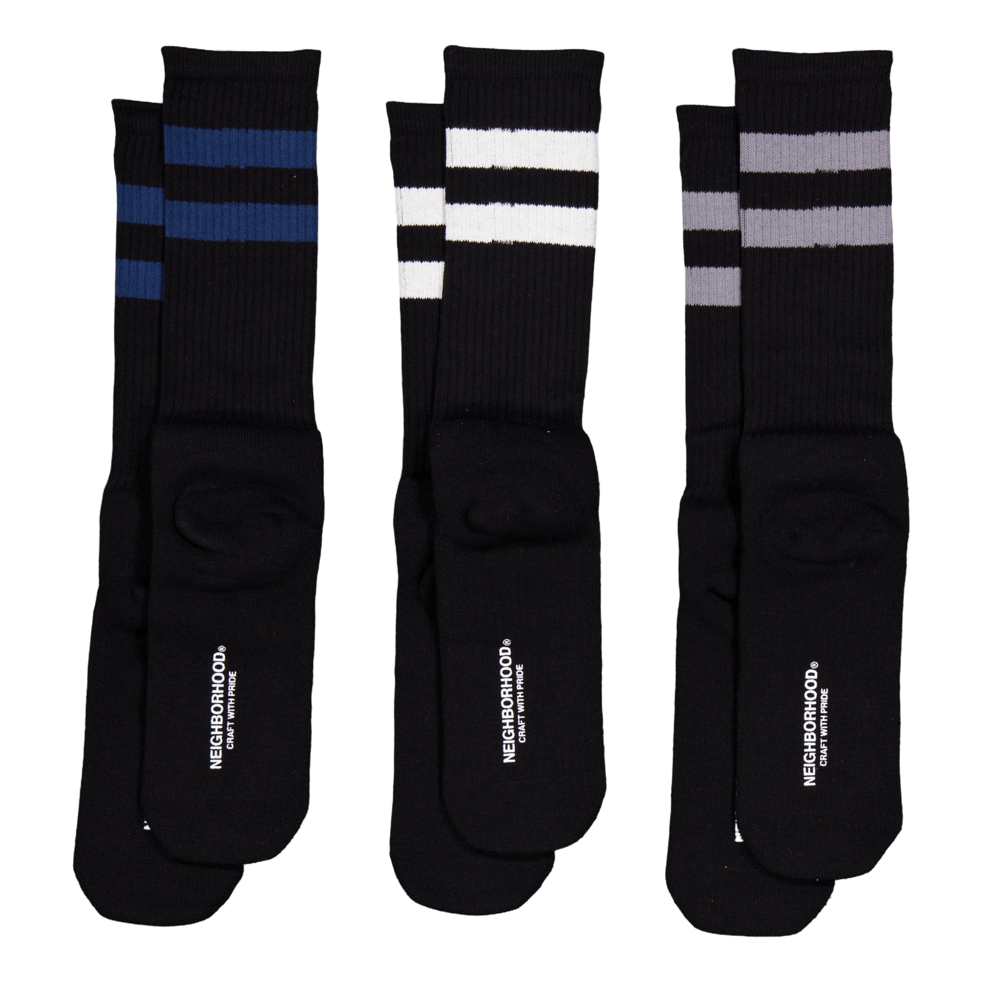 Classic 3pac Socks Black
