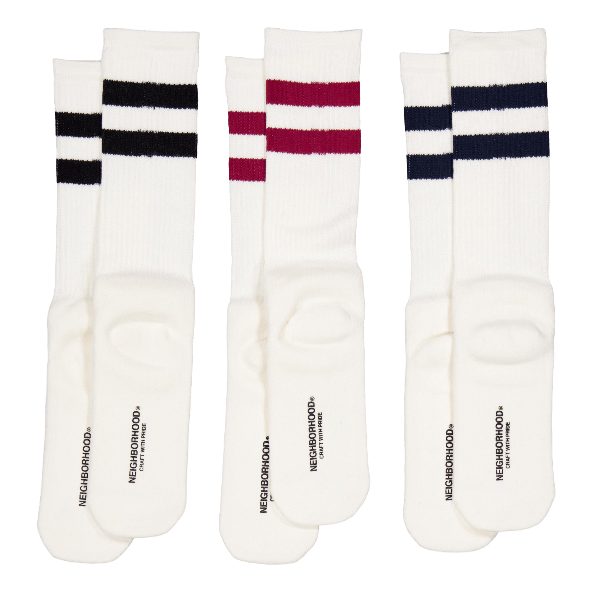 Classic 3pac Socks White