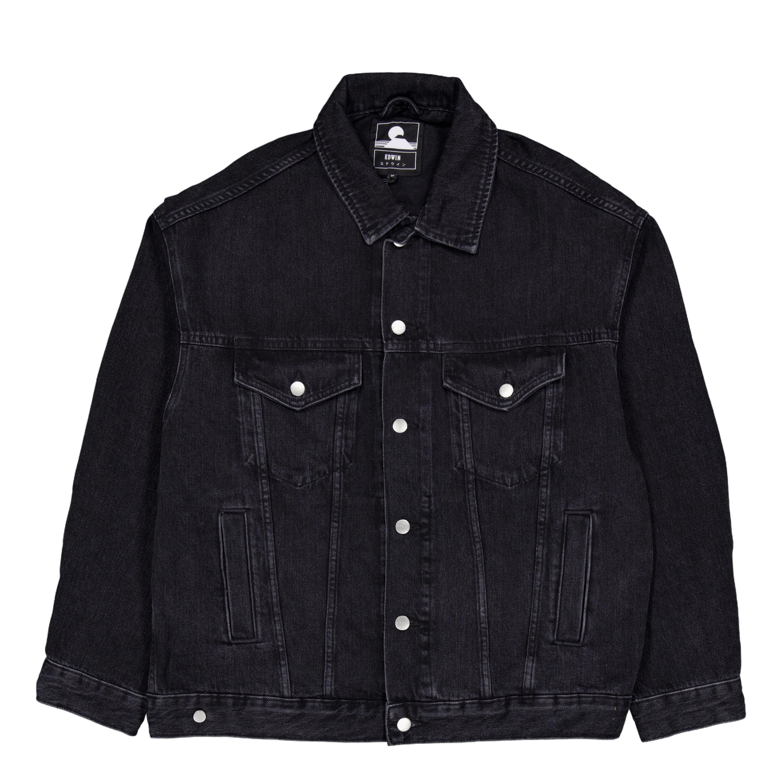 Eu-trucker Jacket - Black Black