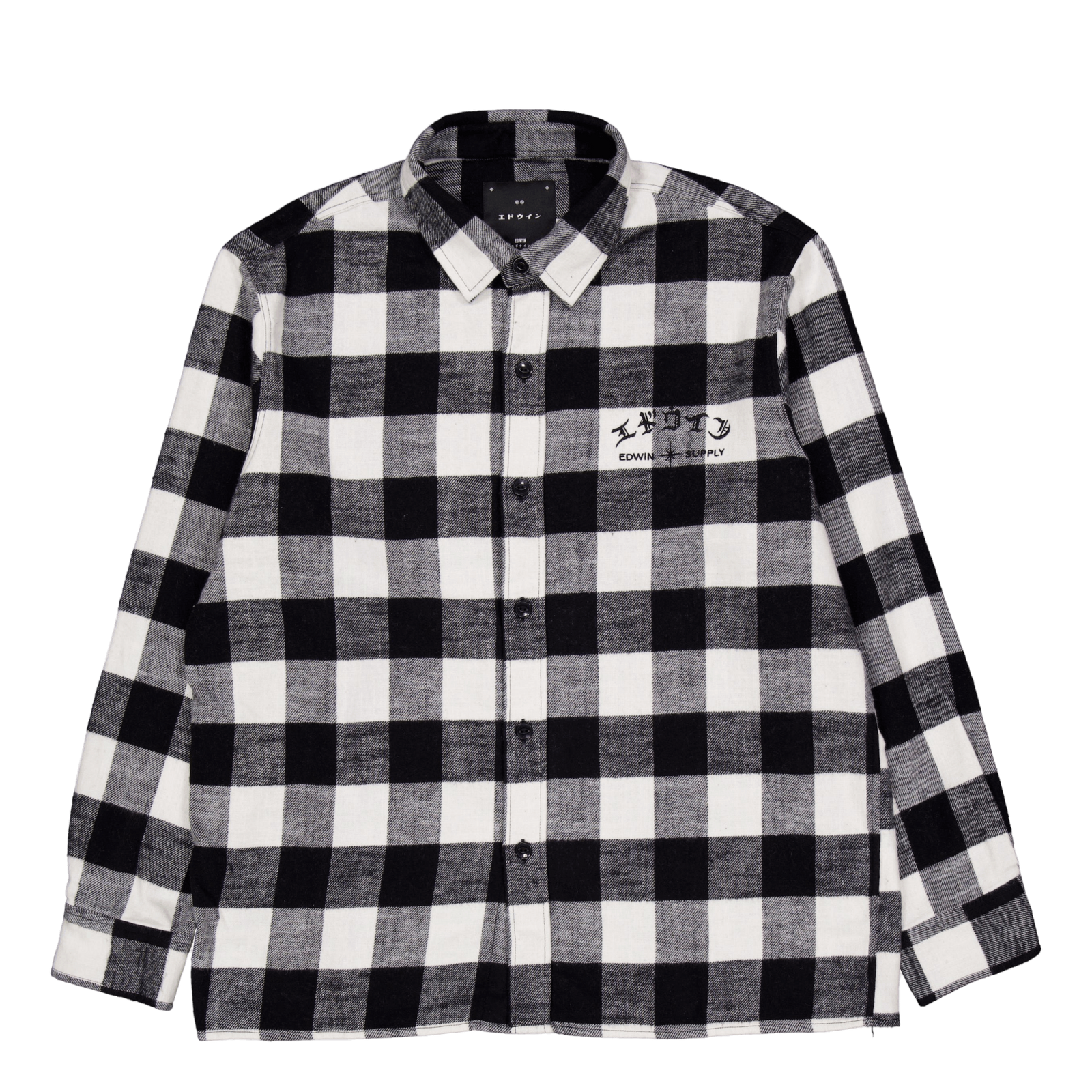 Sebastian Shirt Ls-black / Whi Black / White