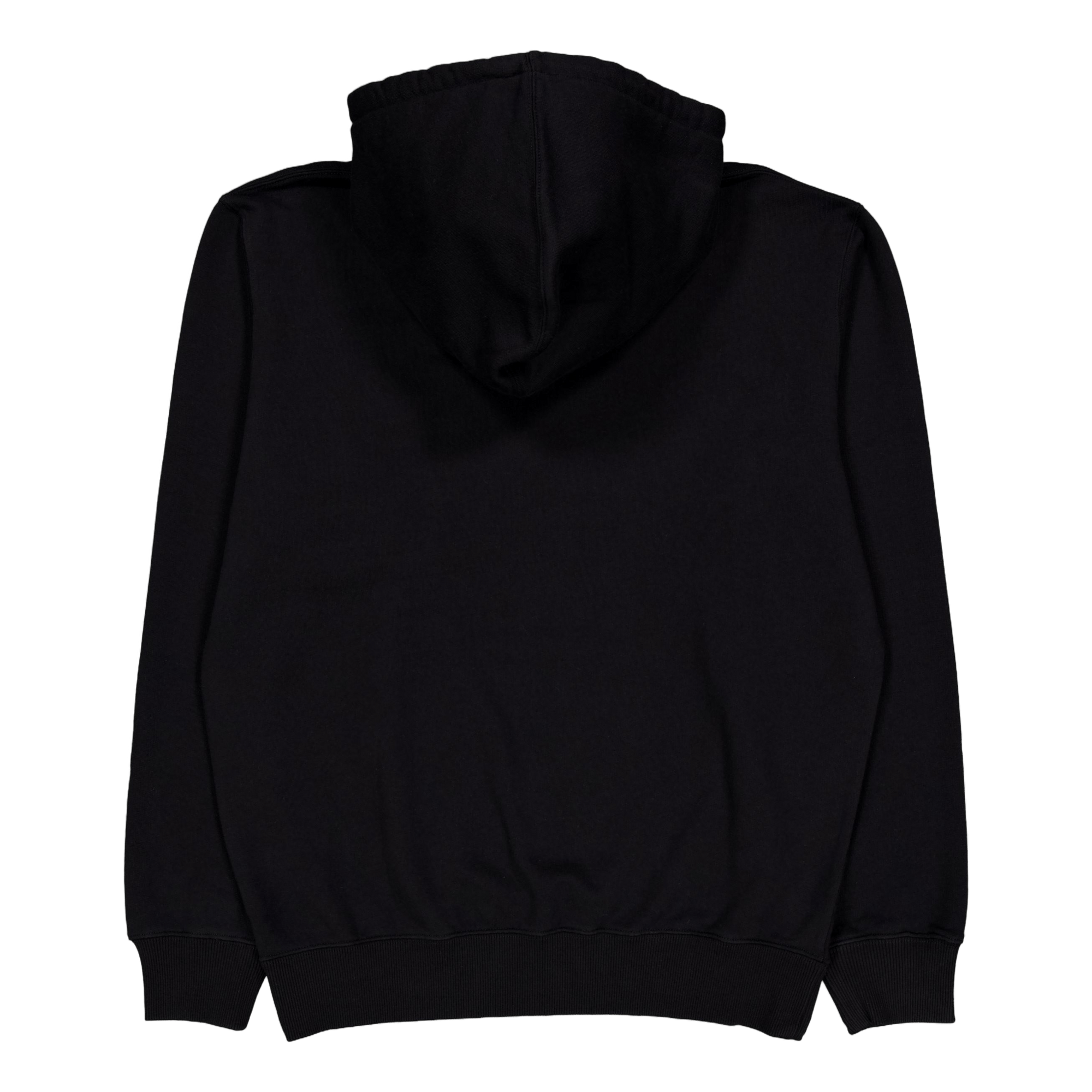 Japanese Sun Hoodie Sweat-blac Black