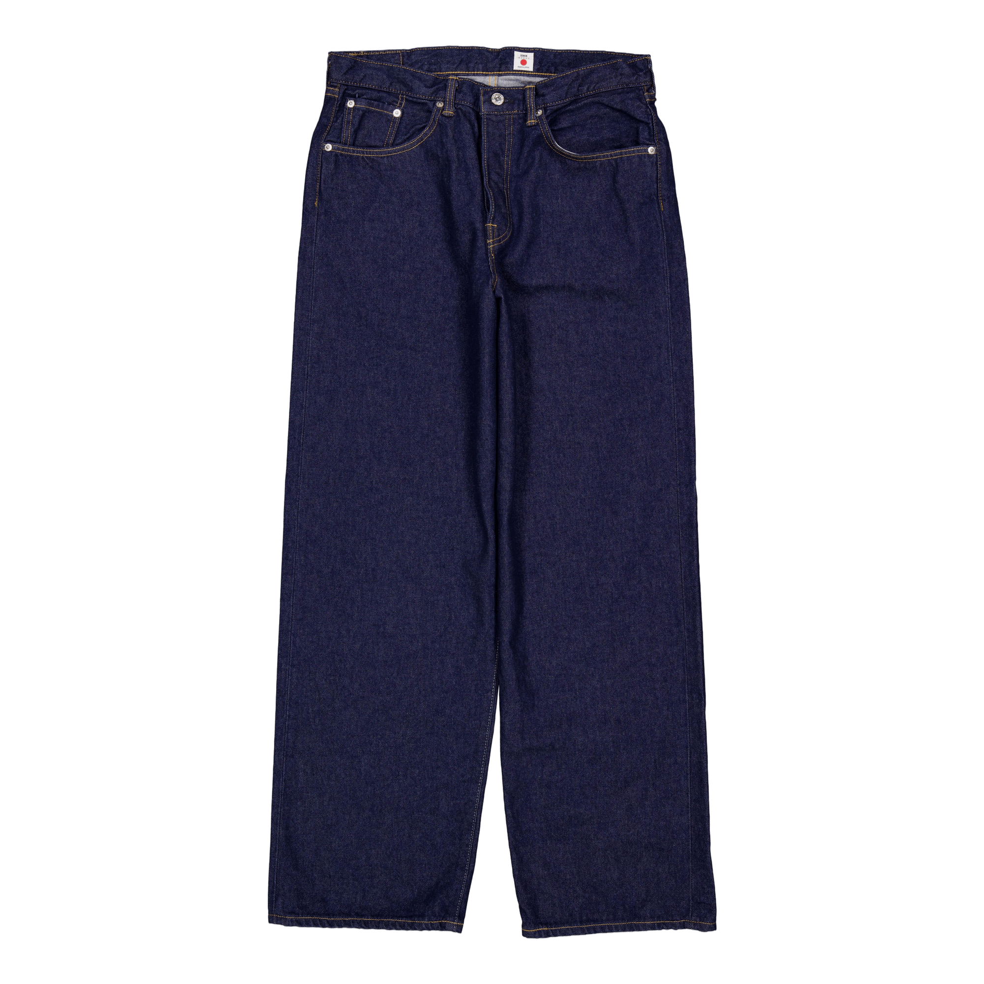 Wide Pant-blue - Rinsed Blue - Rinsed