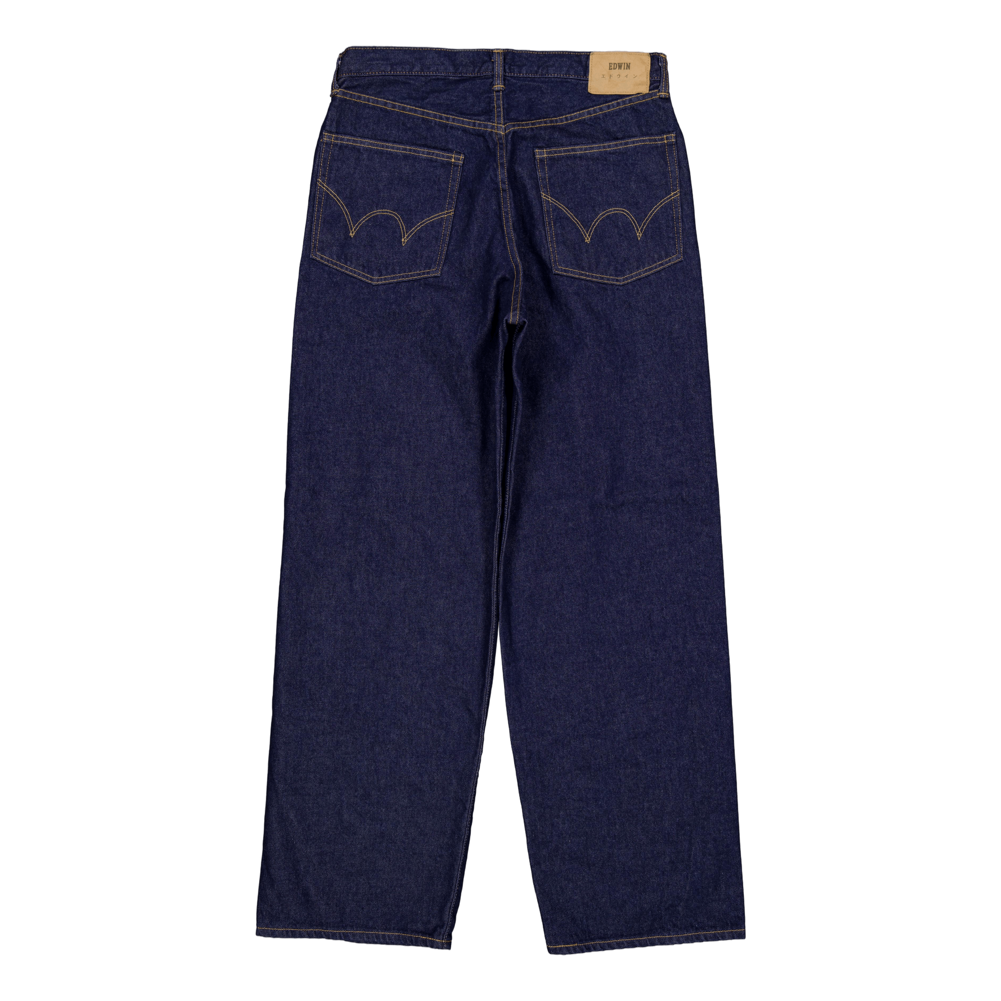 Wide Pant-blue - Rinsed Blue - Rinsed