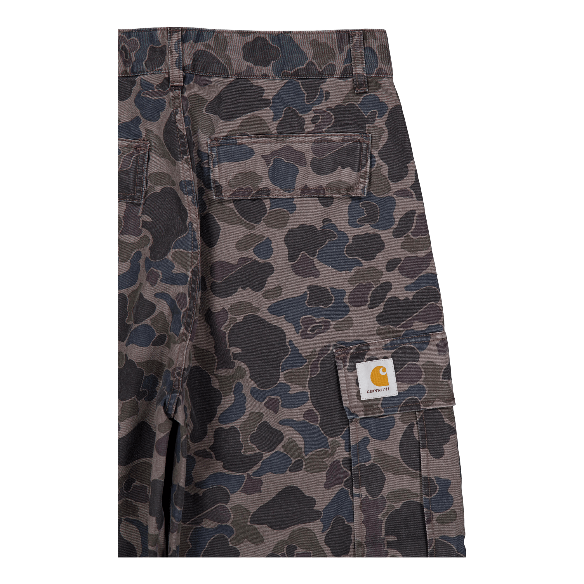 Cole Cargo Pant Camo Duck, Grey