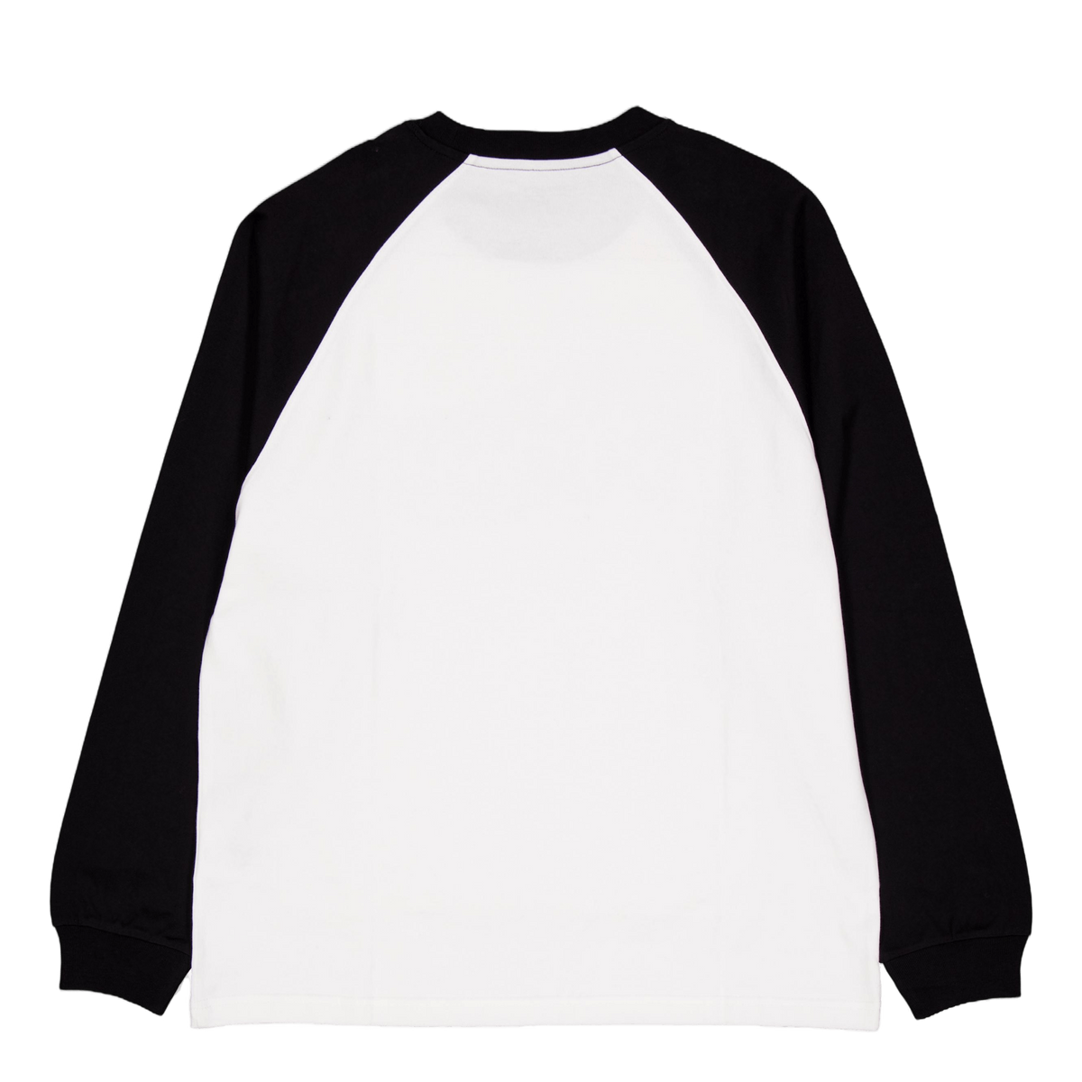 L/s Brown Ducks Baseball T-s White / Black