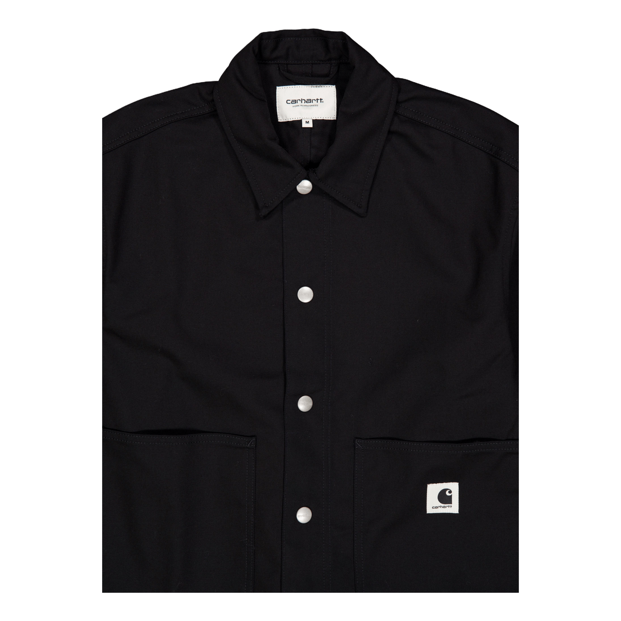 W' Simple Shirt Jac Black