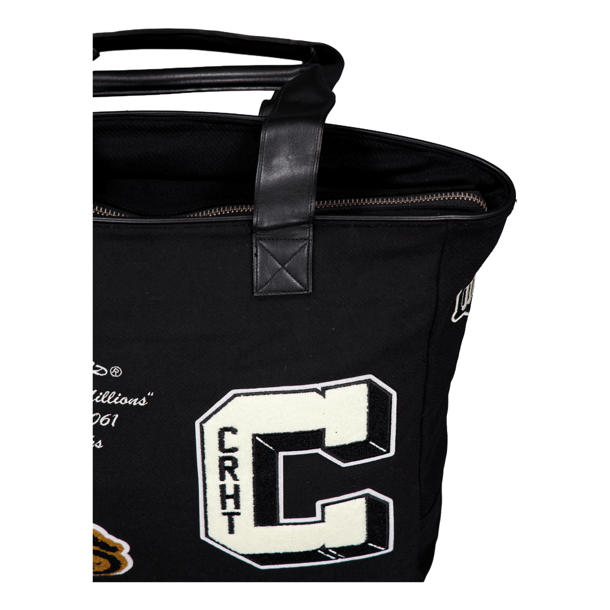 Brown Ducks Tote Black / Black