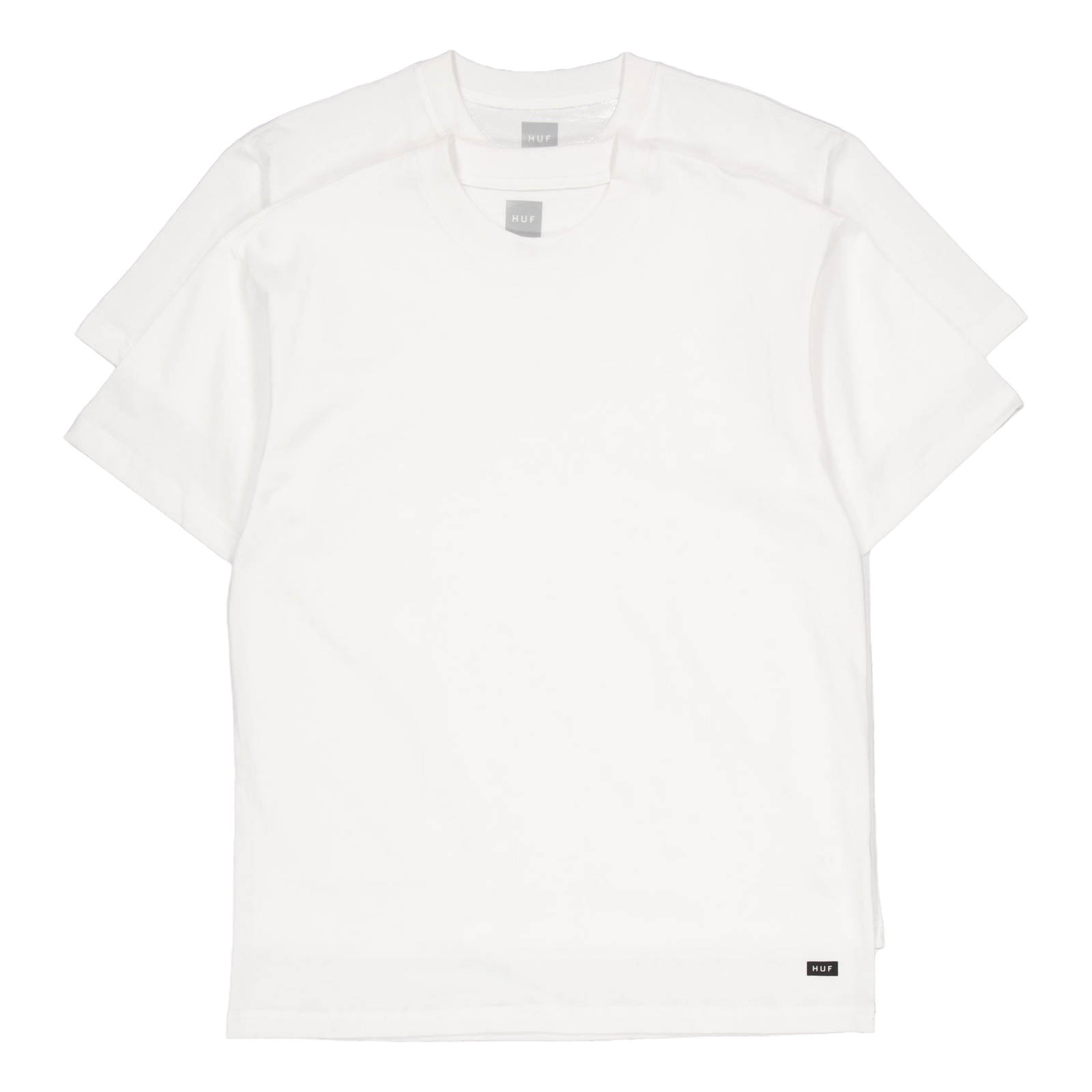 Huf Set 2 Pack Tees White