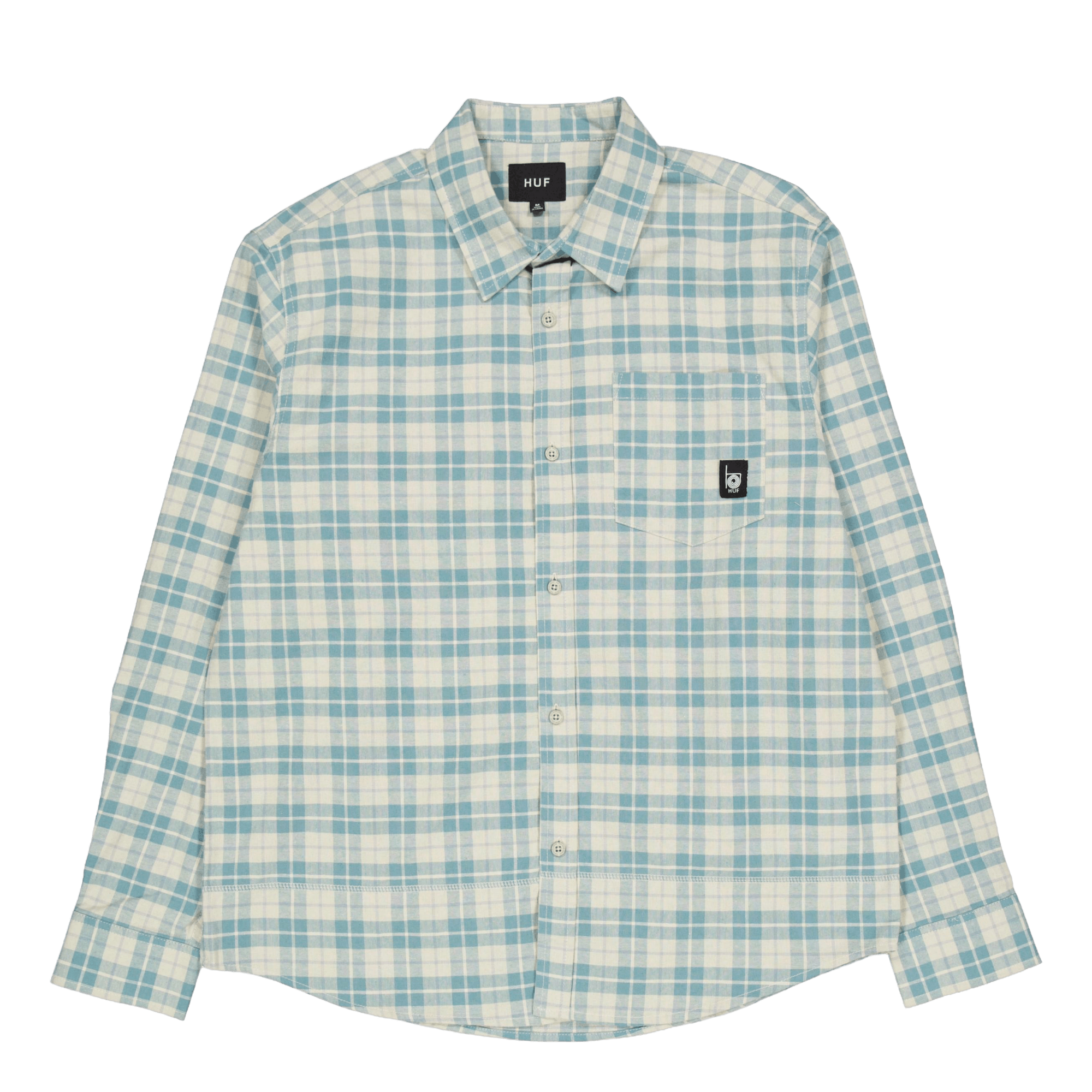 Modal L/s Plaid Shirt Putty