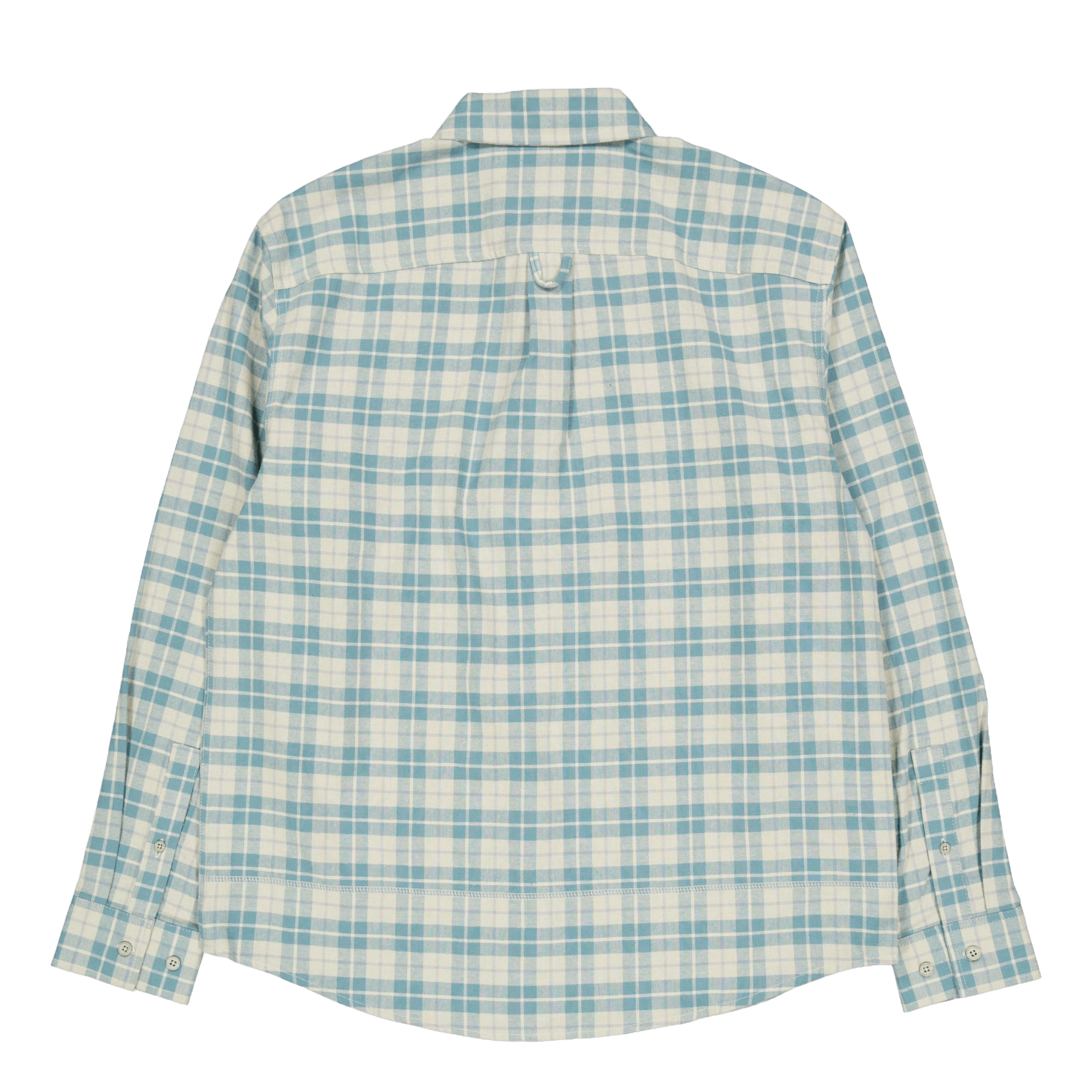 Modal L/s Plaid Shirt Putty