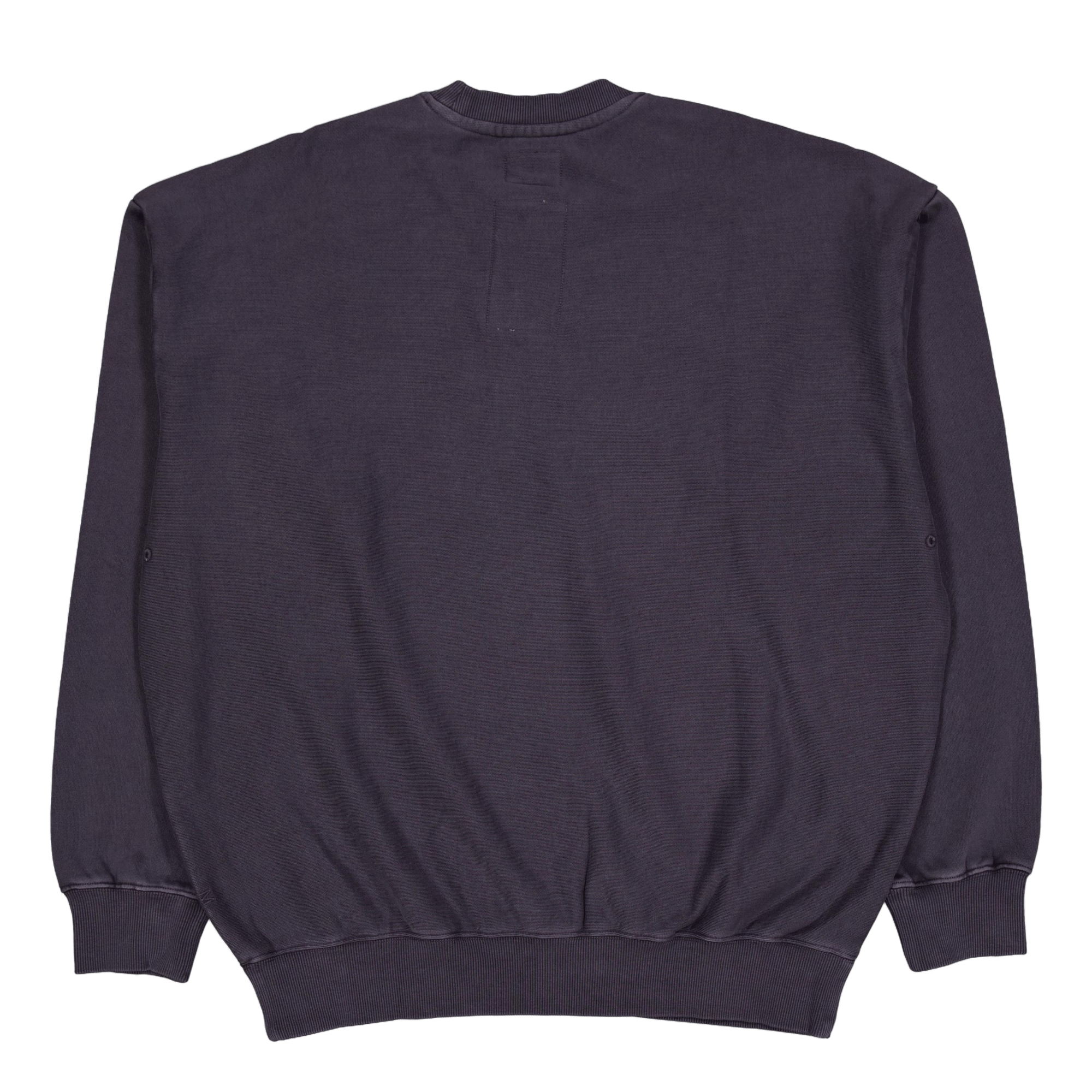 Mason Crewneck Fleece Washed Black