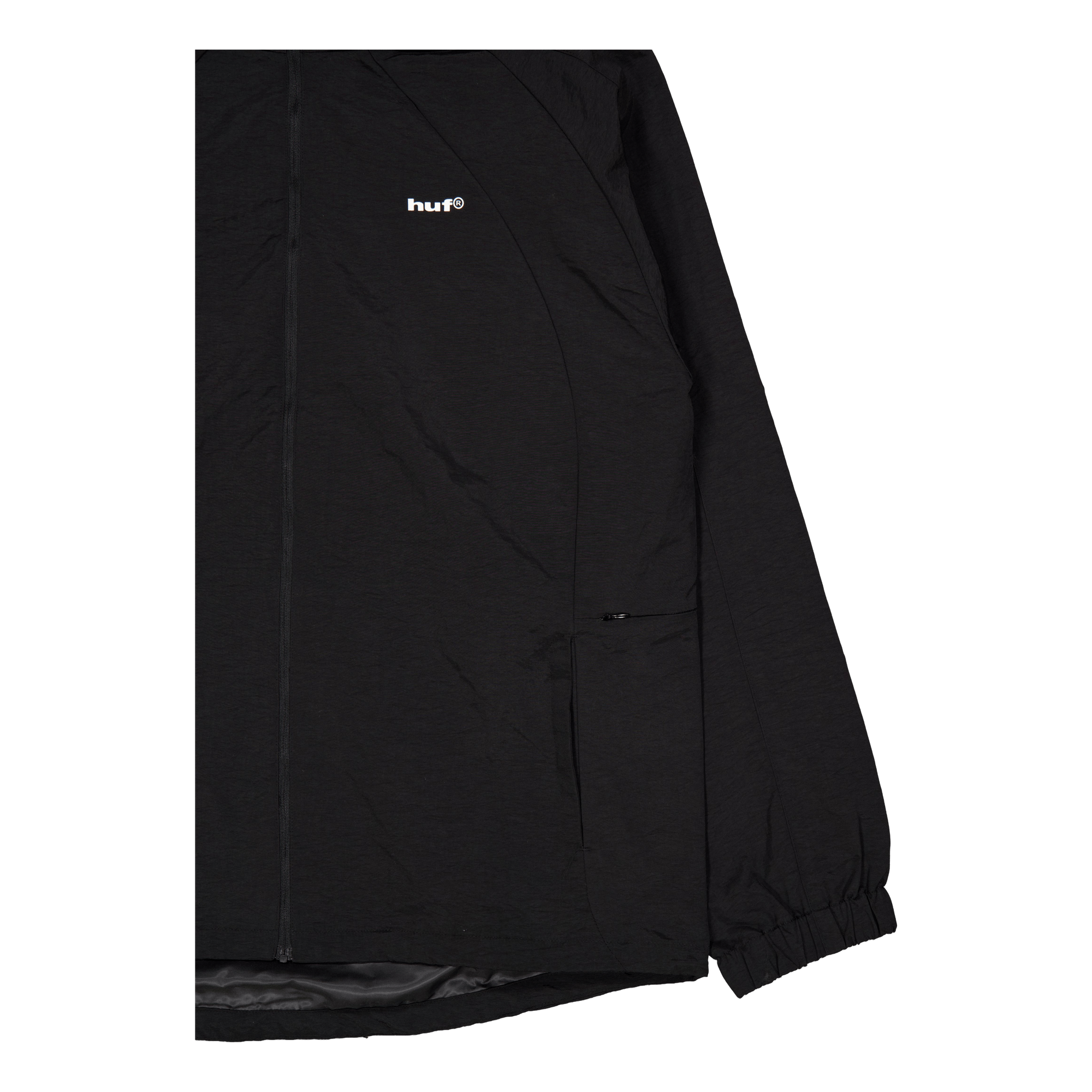 Huf Set Shell Jacket Blackout