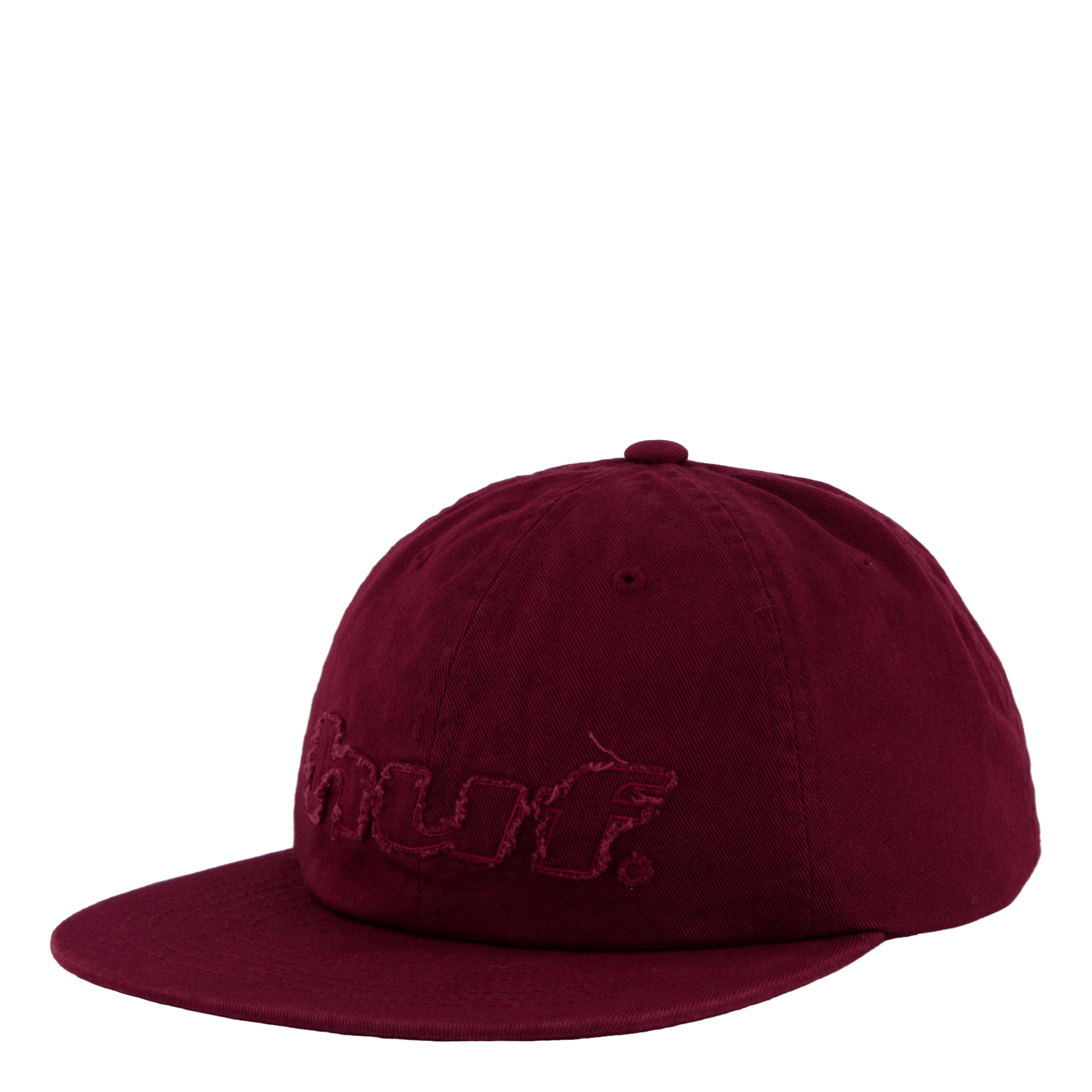 Distressed Logo 5 Panel Hat Raisin