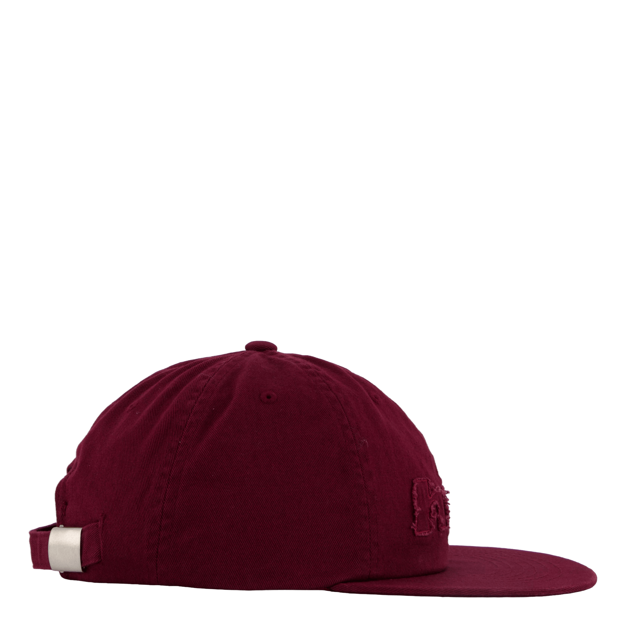 Distressed Logo 5 Panel Hat Raisin